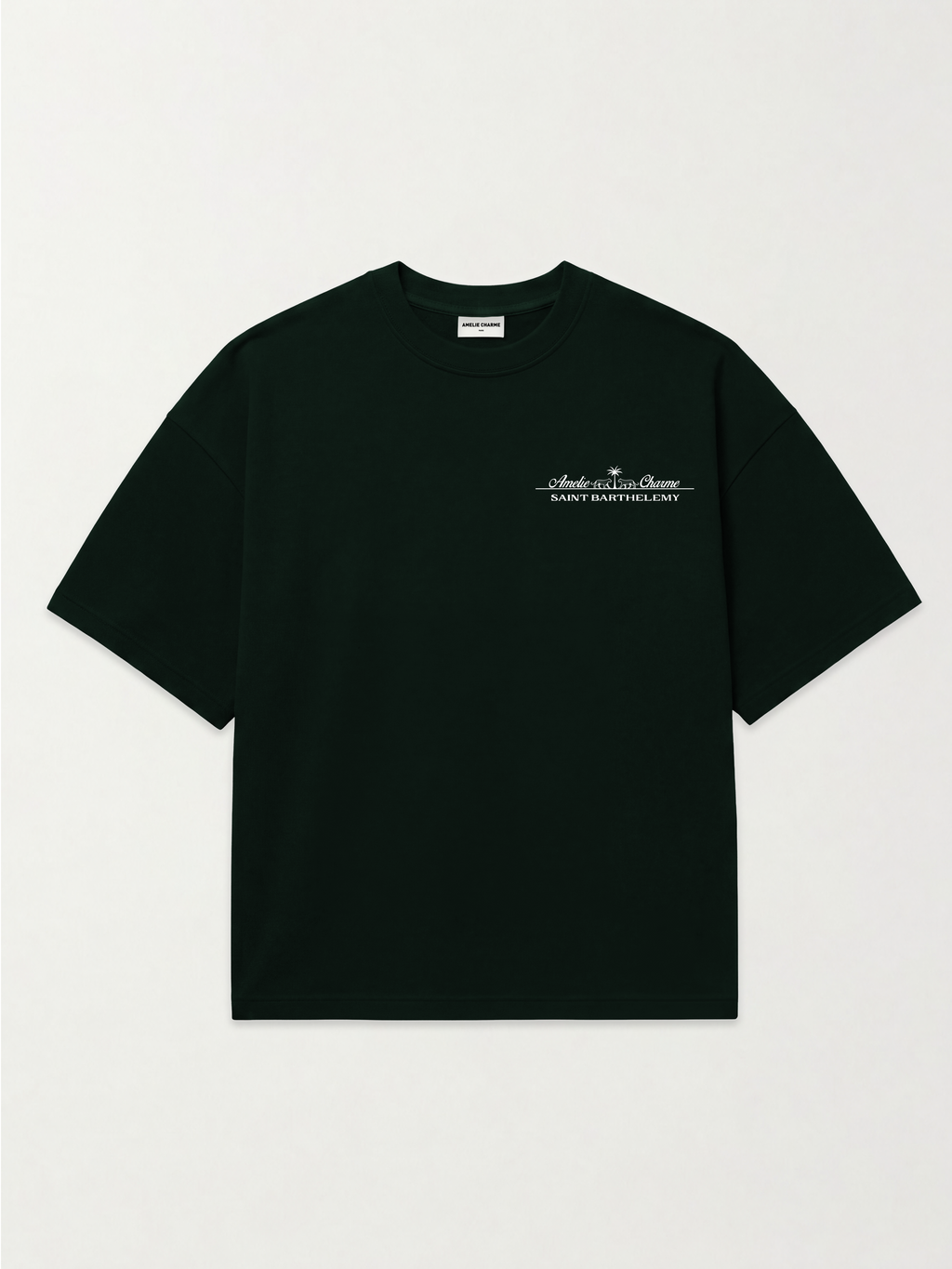 St Barts Heavyweight Oversized French Terry Tee