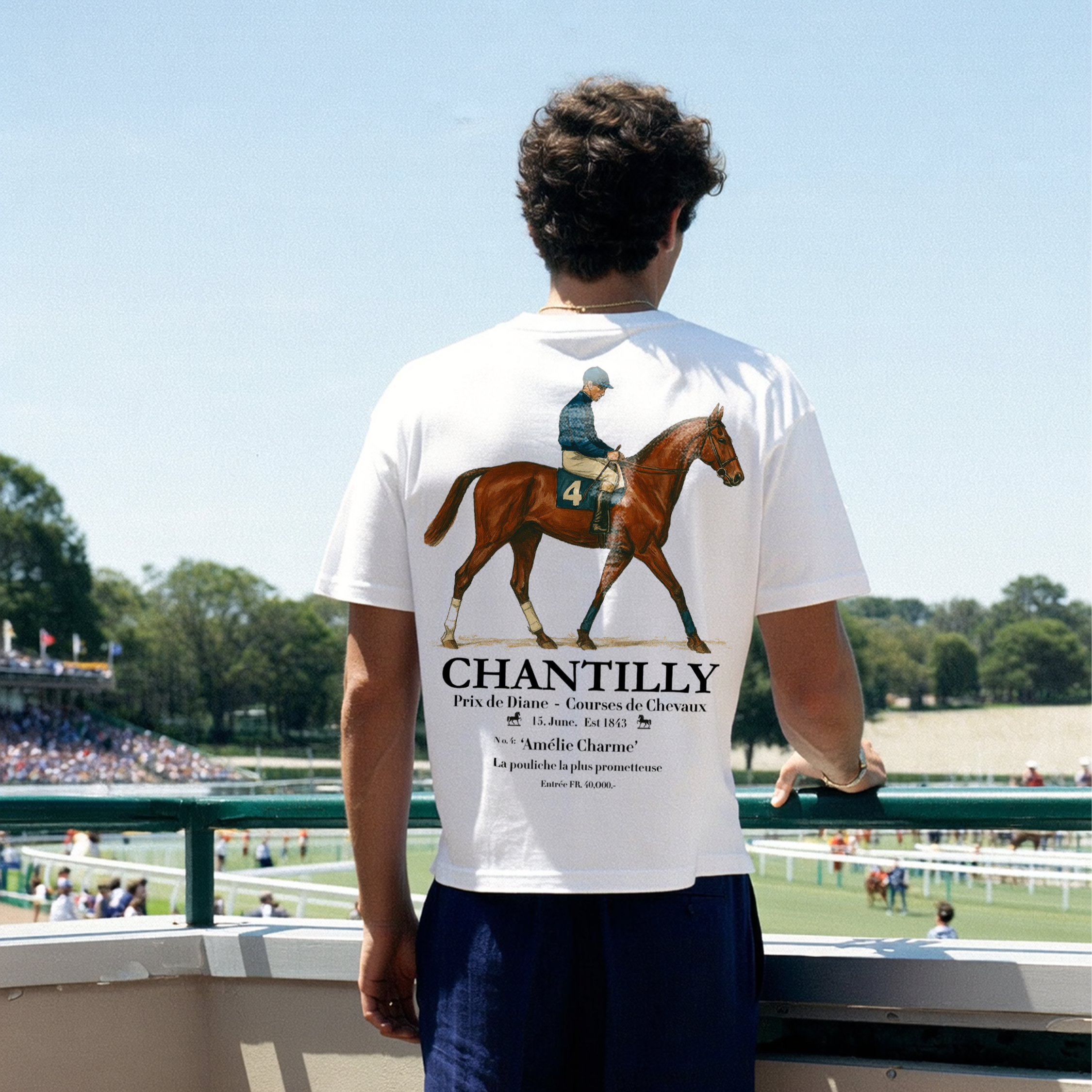 Chantilly Races Tee