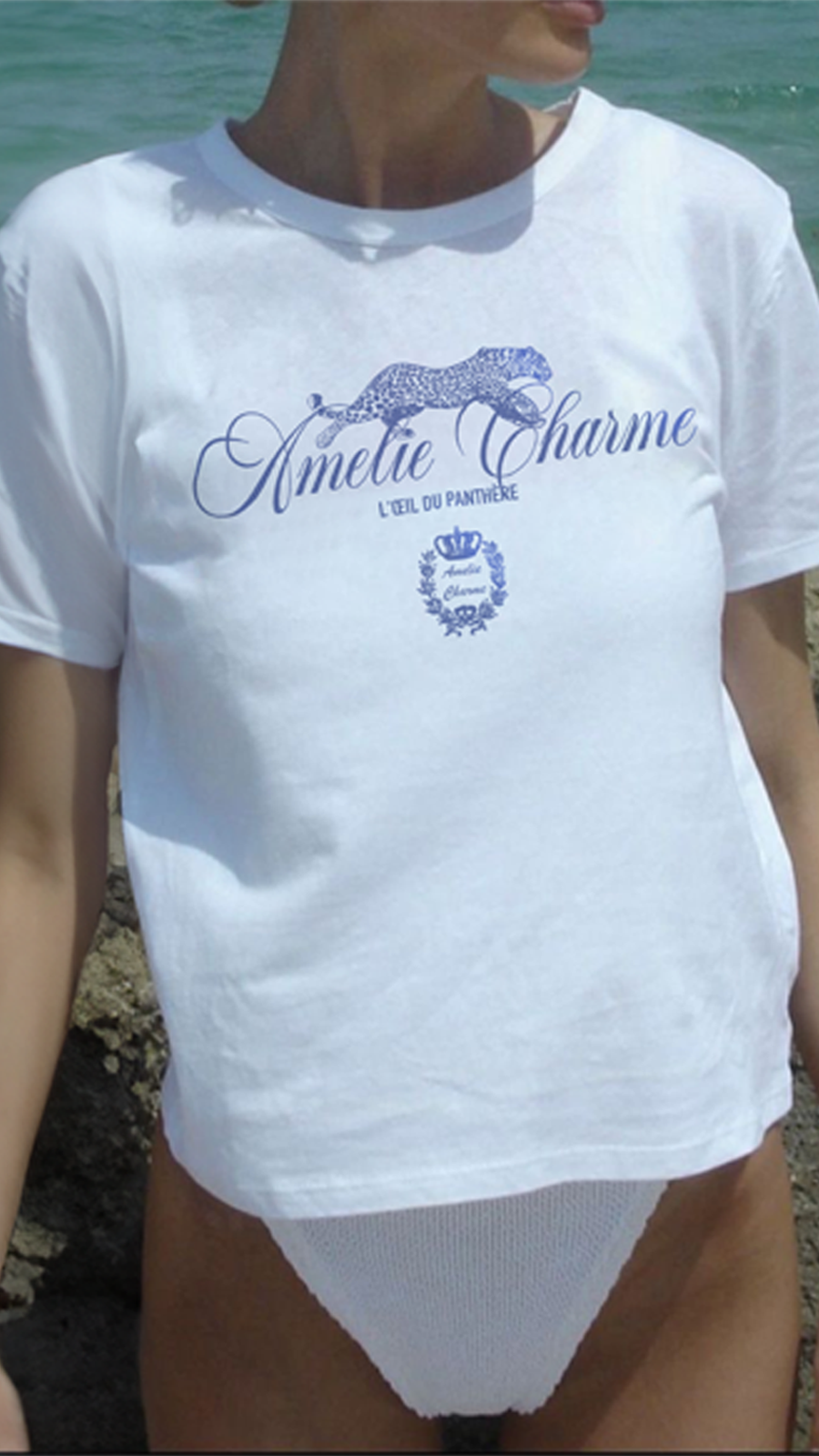 Charme Panthère Baby Tee
