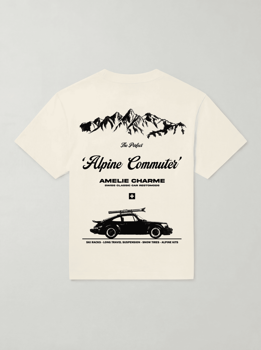 Alpine Commuter Tee - Amelie Charme
