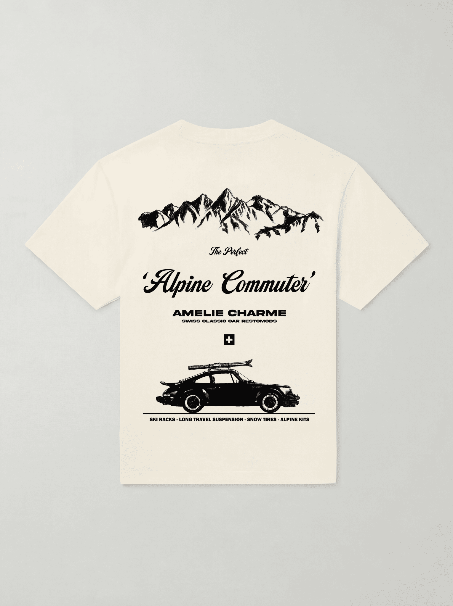 Alpine Commuter Tee - Amelie Charme