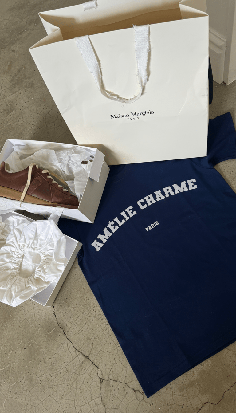 Amelie Charme Paris Tee - Amelie Charme