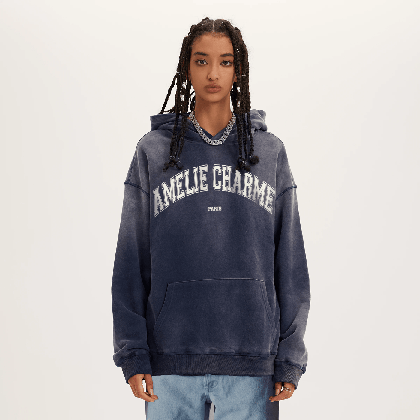 Amelie Charme Paris Varsity Hoodie - Amelie Charme