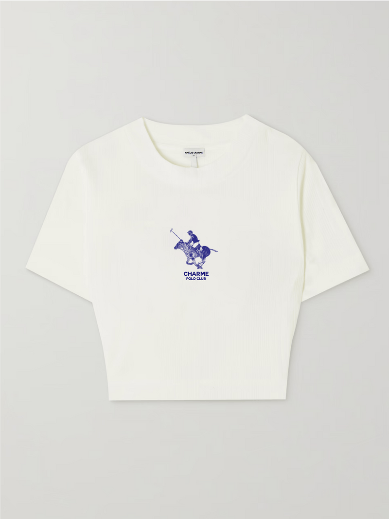 Amelie Charme Polo Club Baby Tee - Amelie Charme