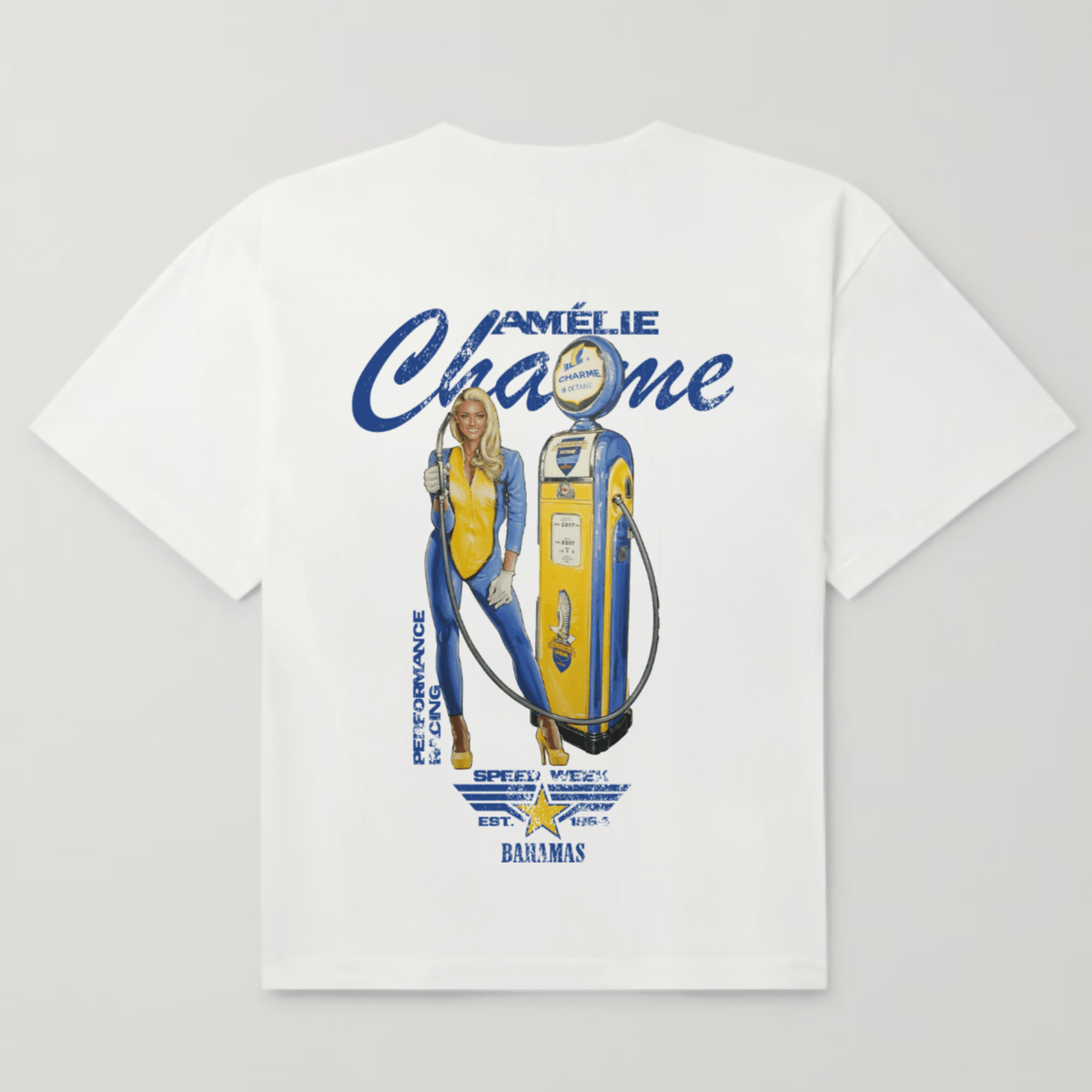 Bahamas Racing Tee - Amelie Charme