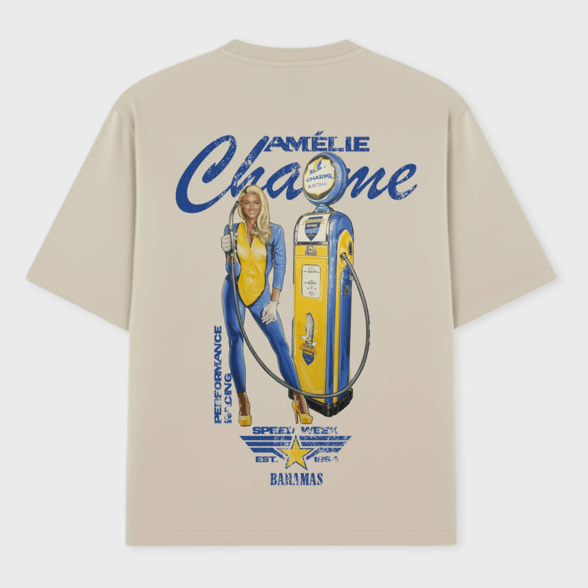Bahamas Racing Tee - Amelie Charme
