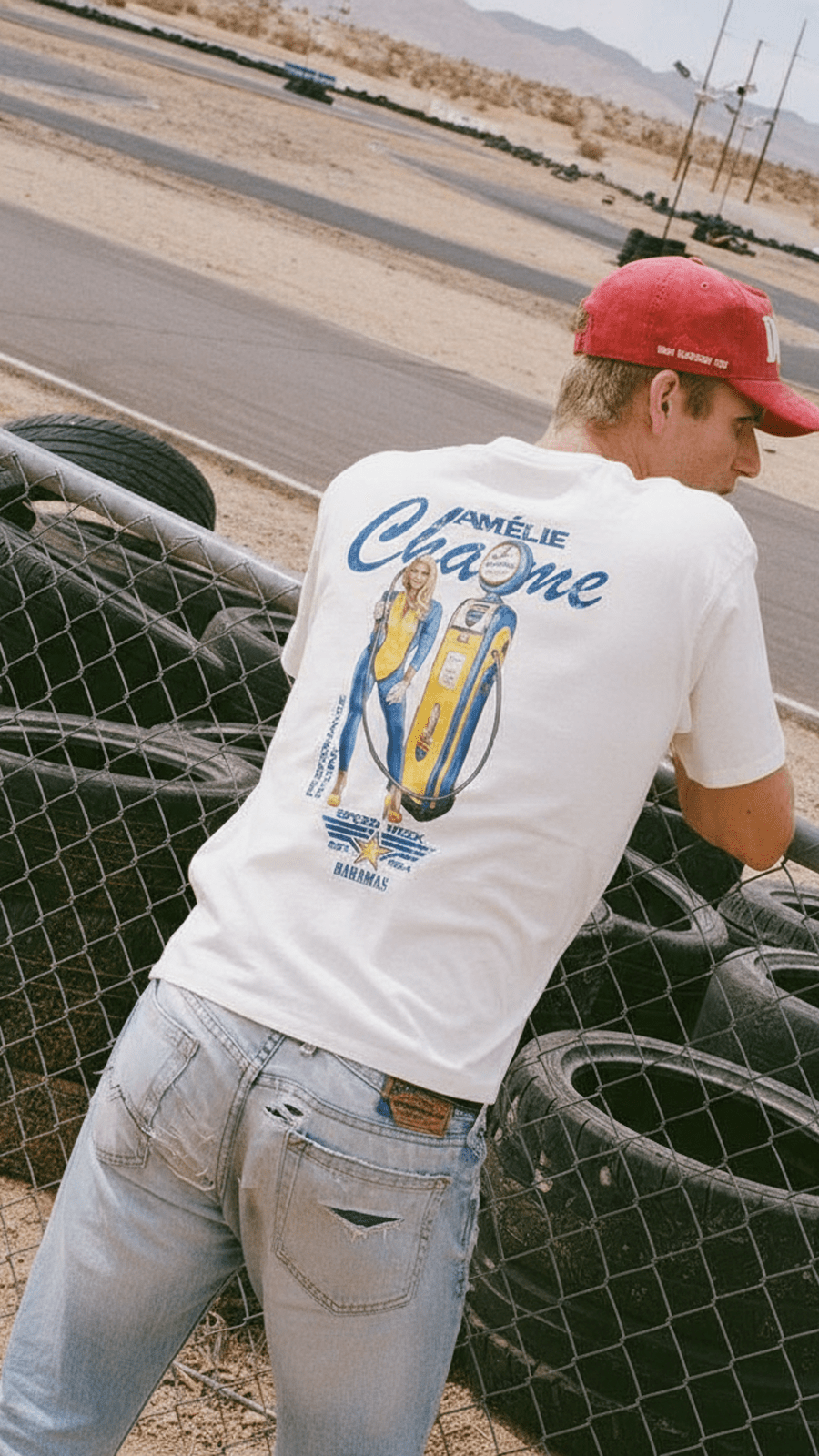 Bahamas Speedway Tee - Amelie Charme