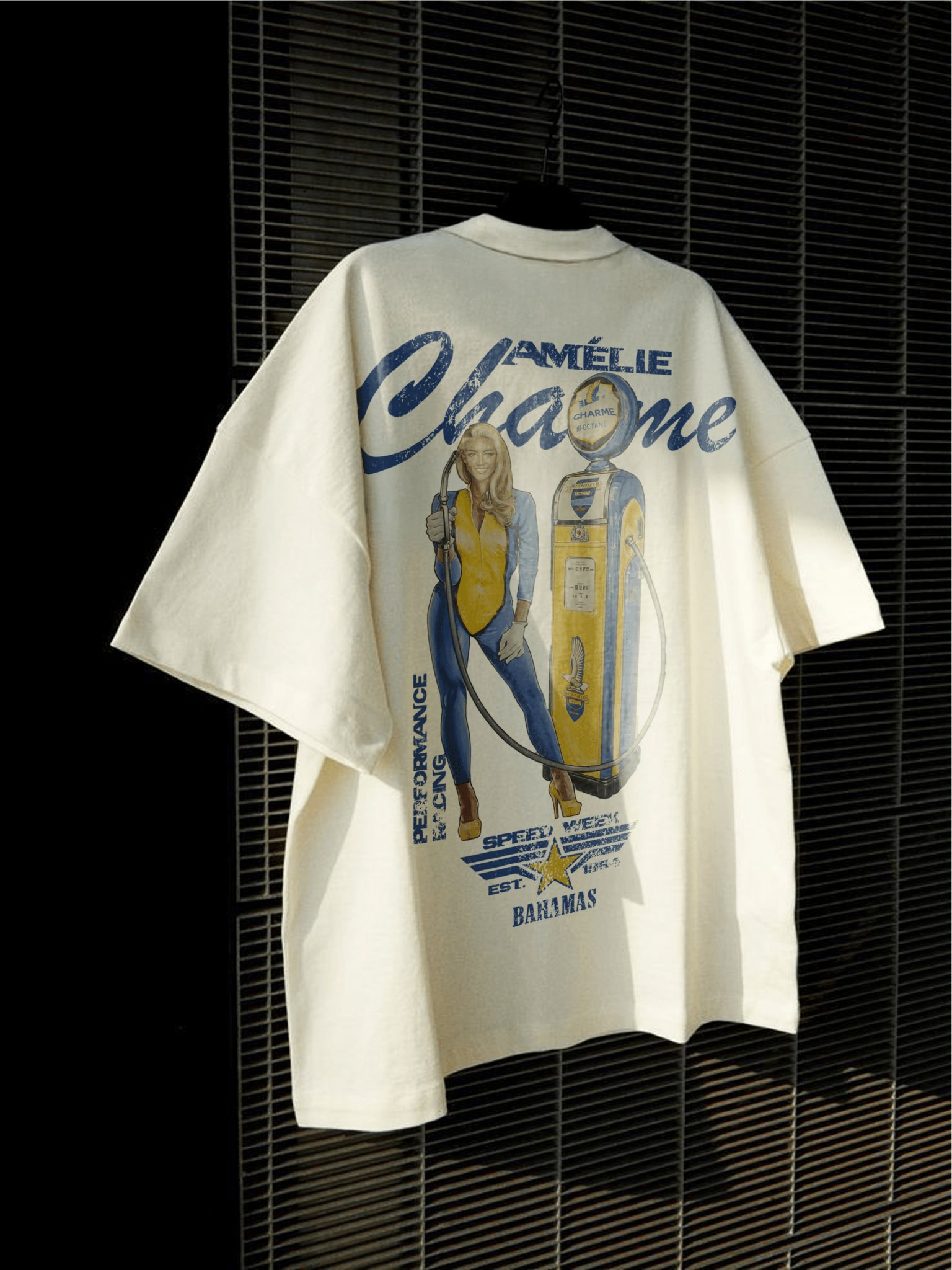 Bahamas Speedway Tee - Amelie Charme