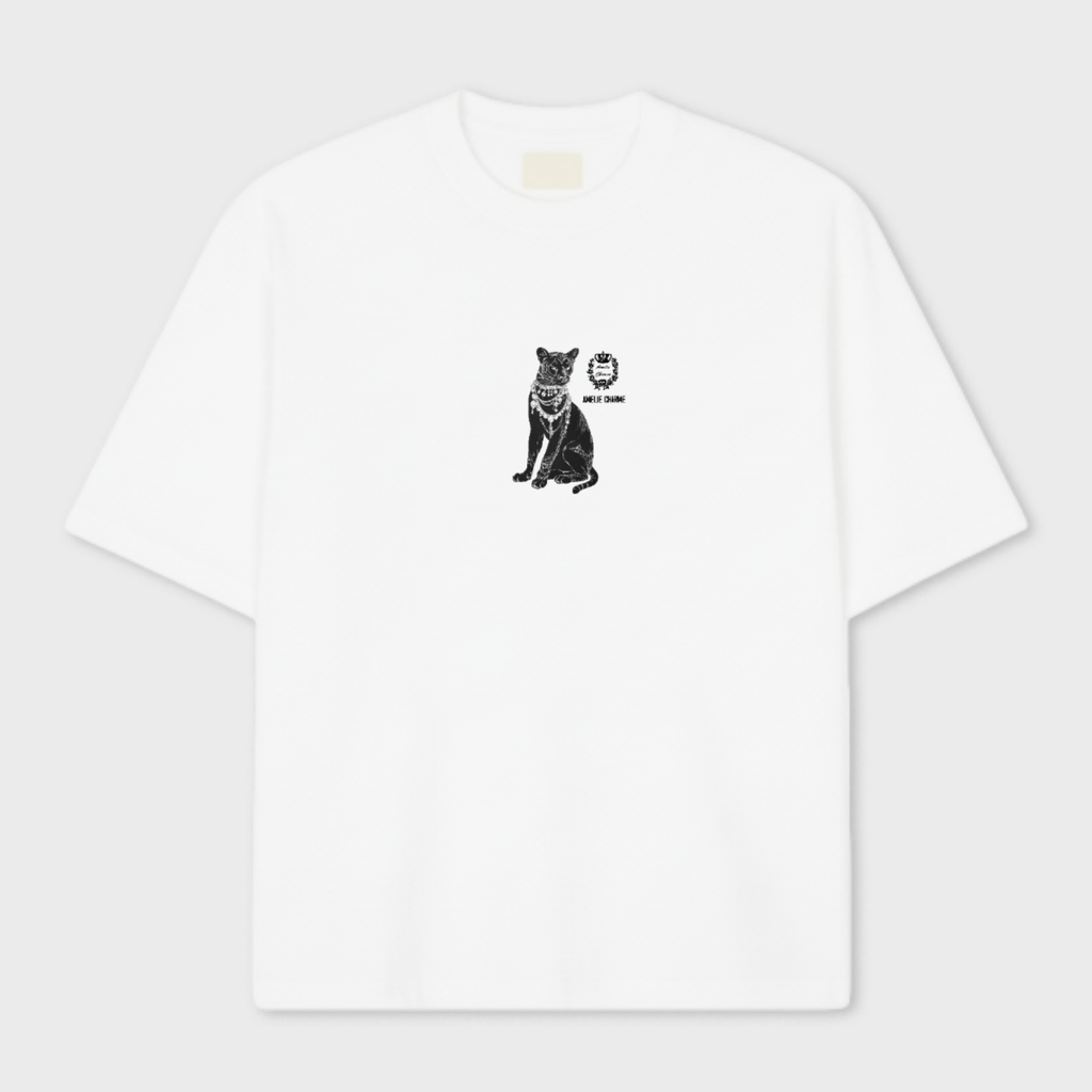 Bejewelled Panthere Tee - Amelie Charme