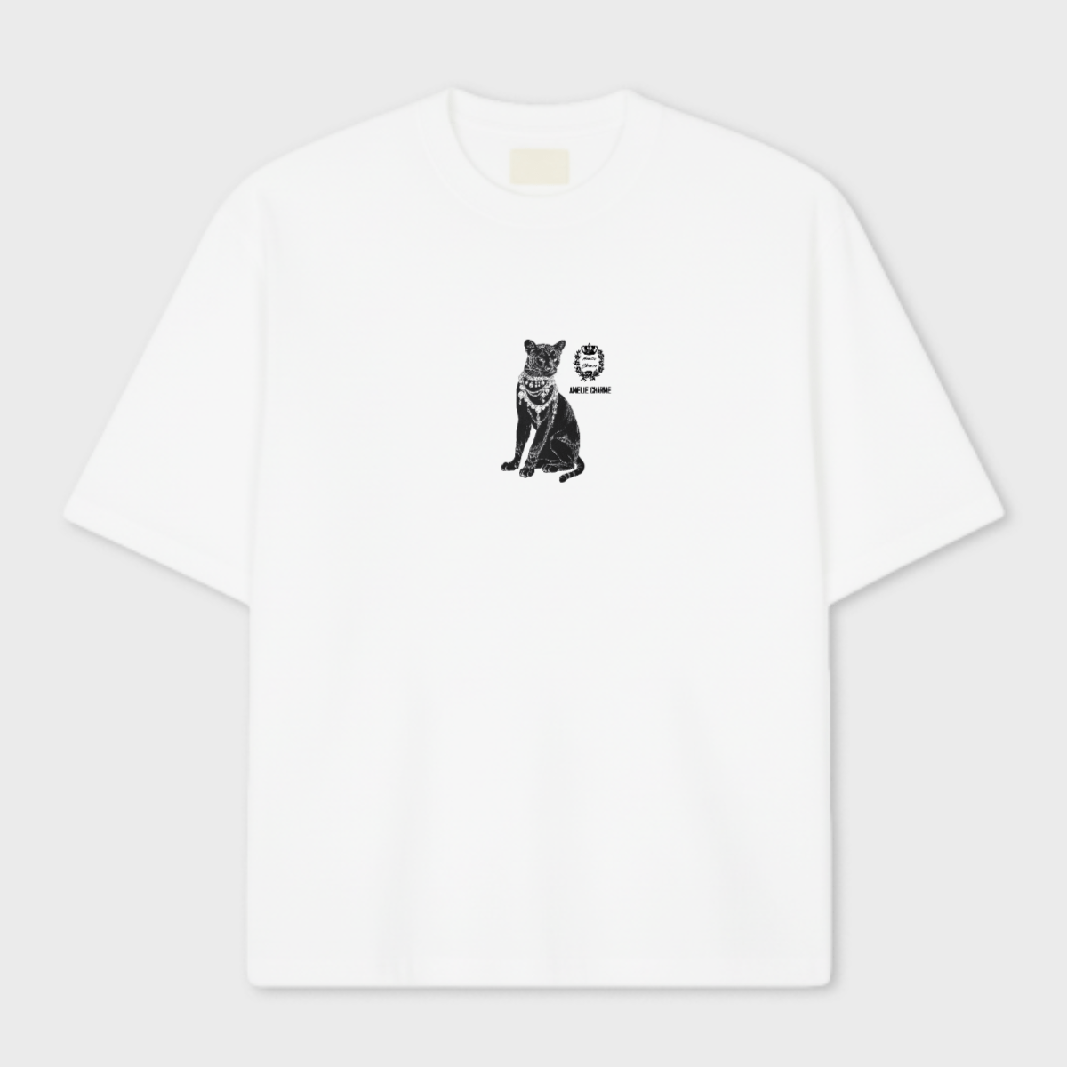 Bejewelled Panthere Tee - Amelie Charme
