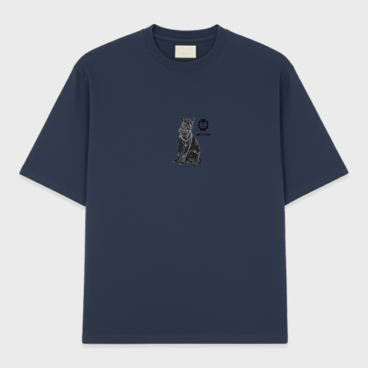 Bejewelled Panthere Tee - Amelie Charme