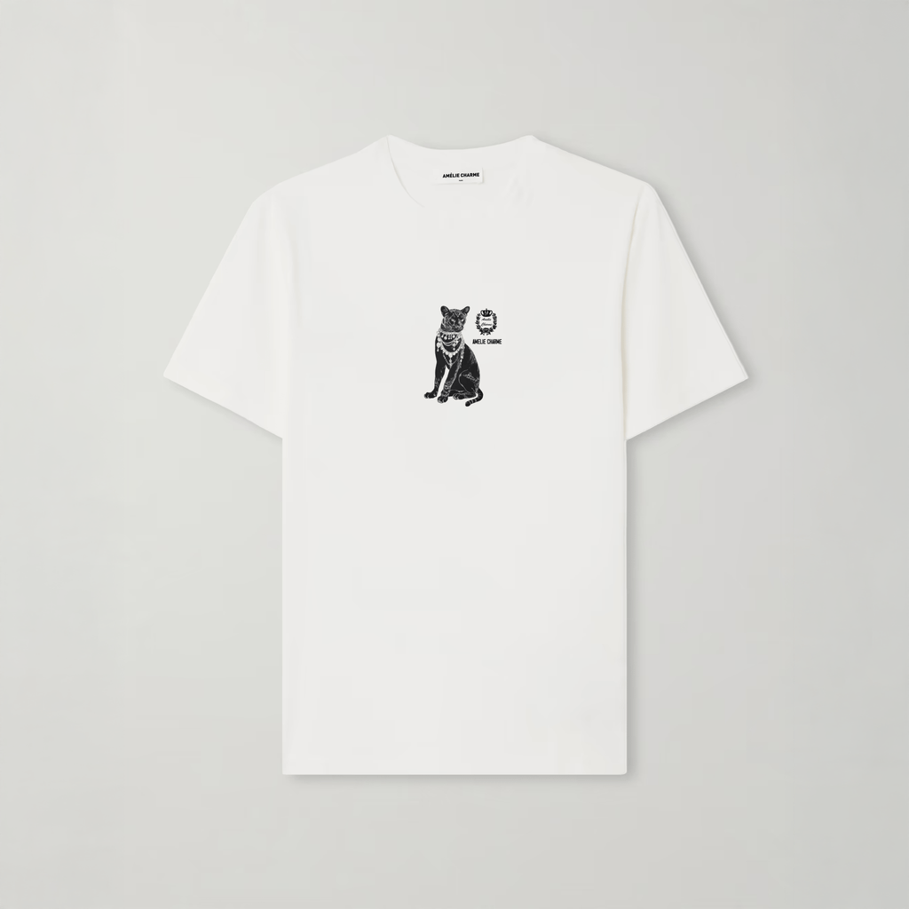 Bejewelled Panthere Women's Tee - Amelie Charme