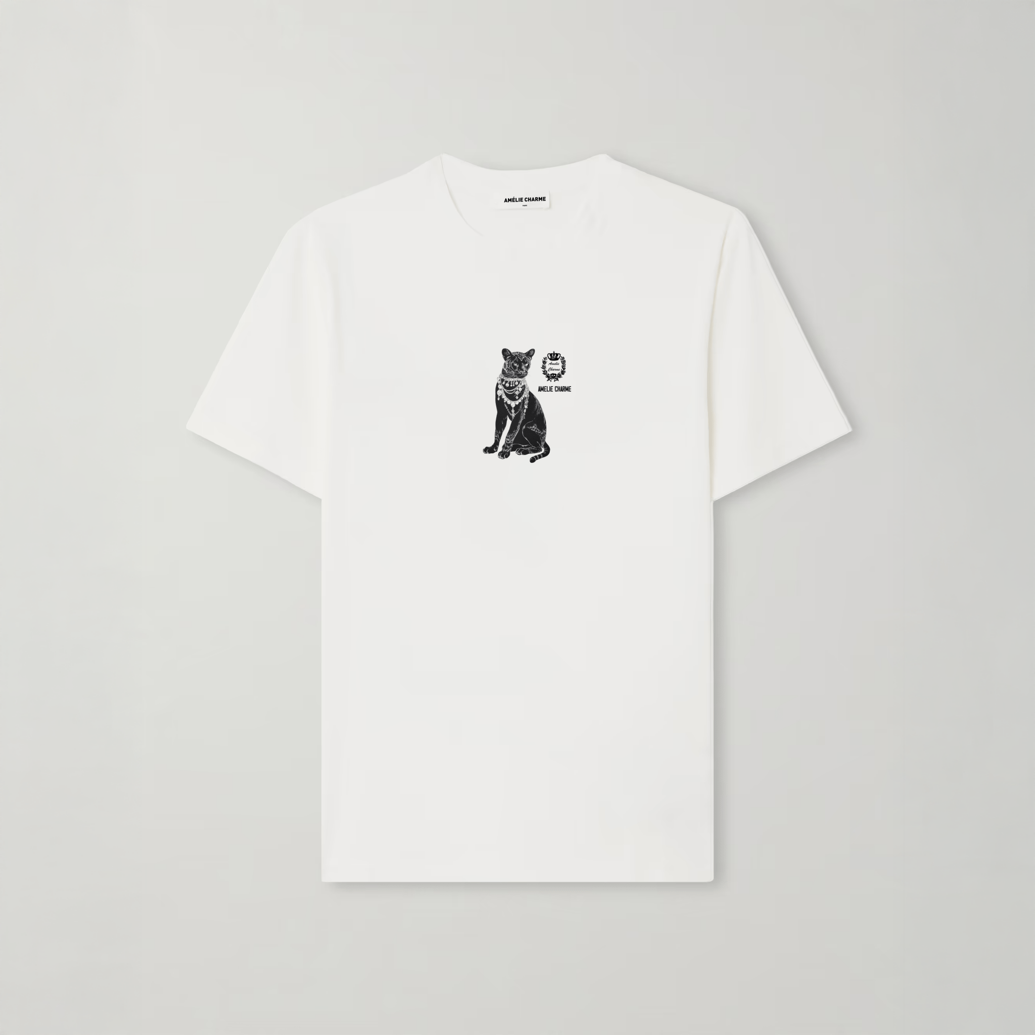 Bejewelled Panthere Women's Tee - Amelie Charme