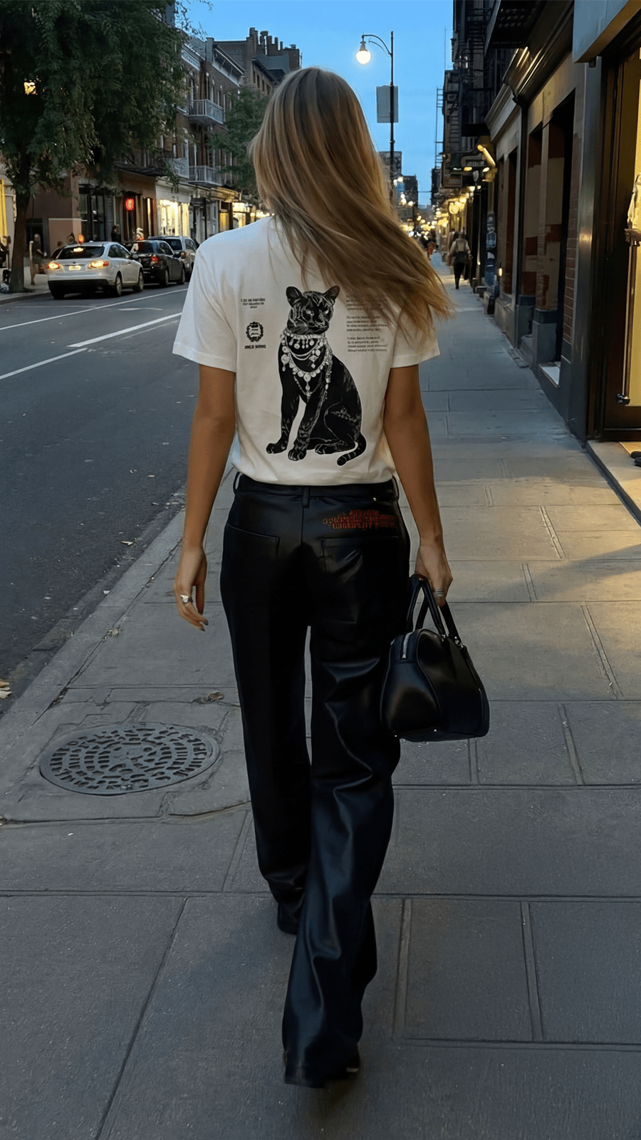 Bejewelled Panthere Women's Tee - Amelie Charme