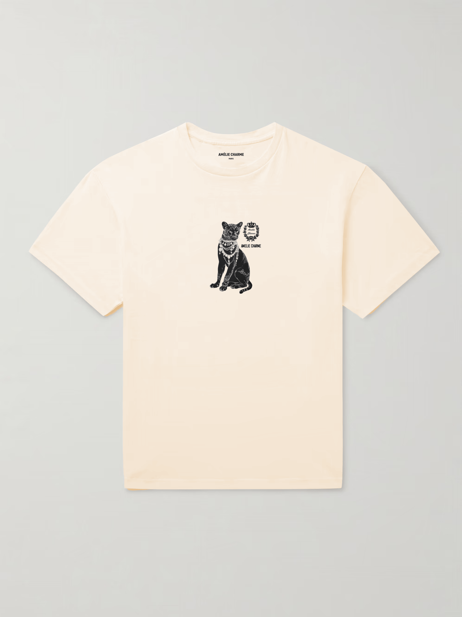 Bejewelled Panthèrere Tee - Amelie Charme