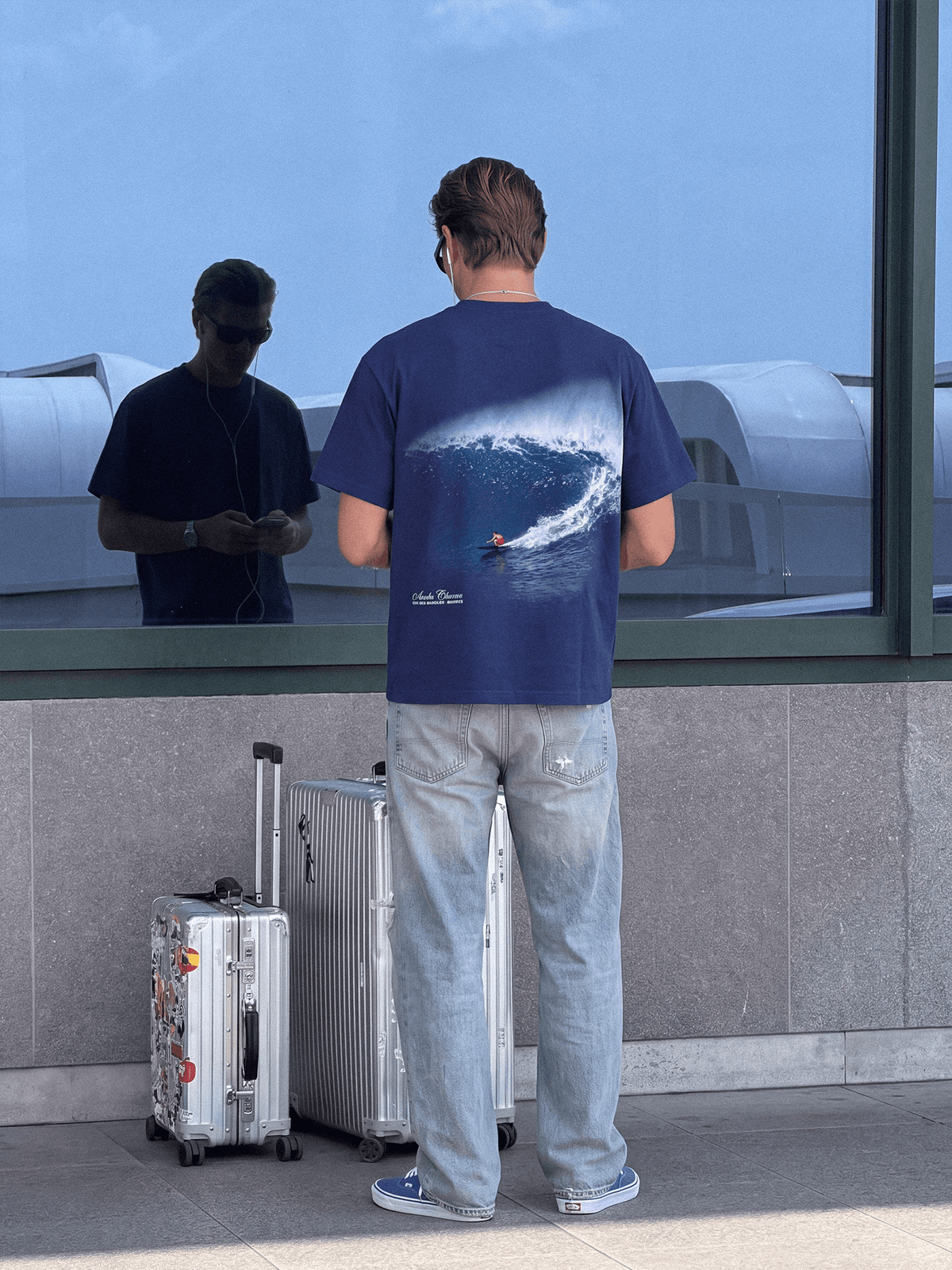 Biarritz Surf Tee - Amelie Charme