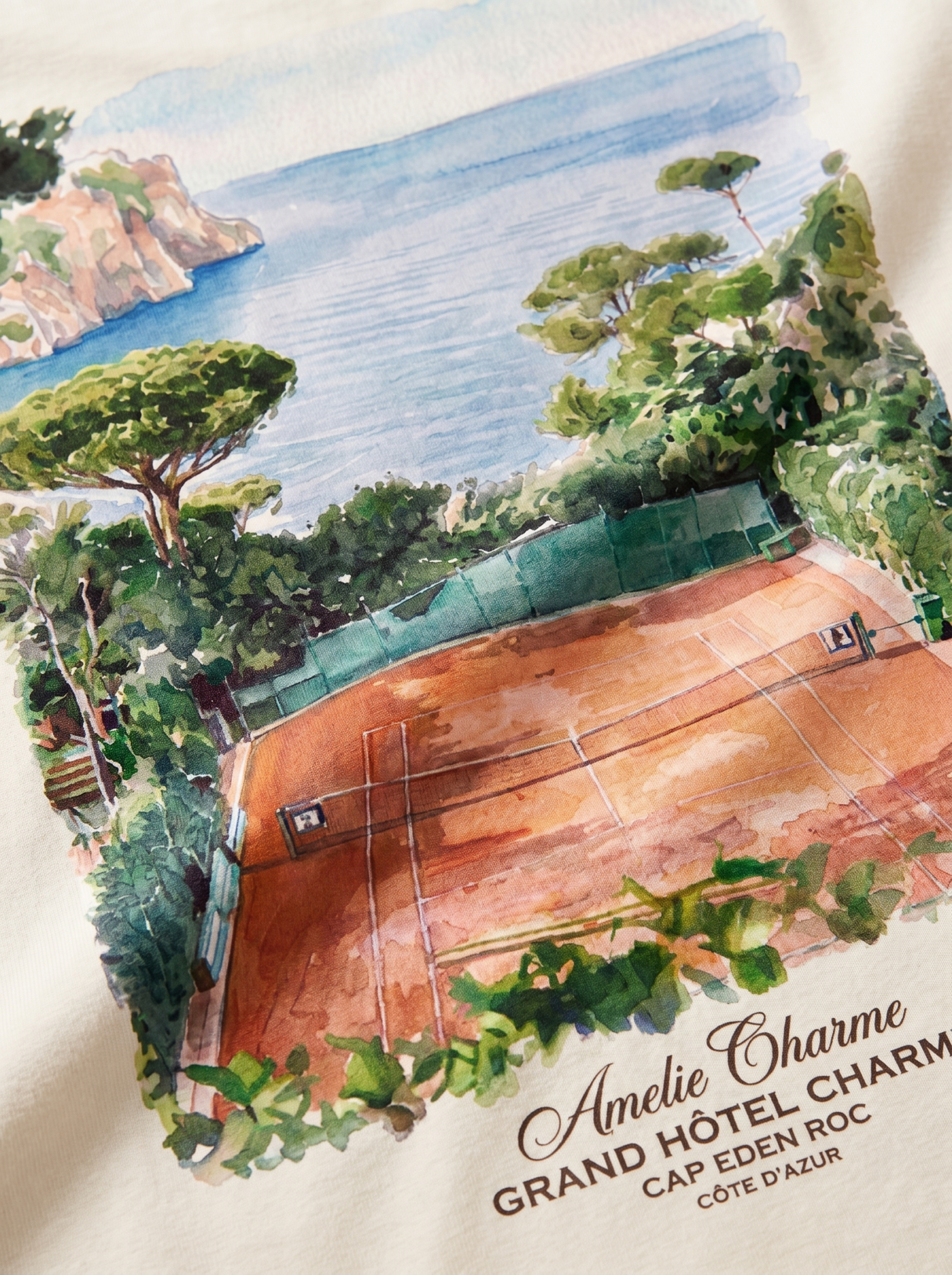 Cap Eden Tennis Tee - Amelie Charme