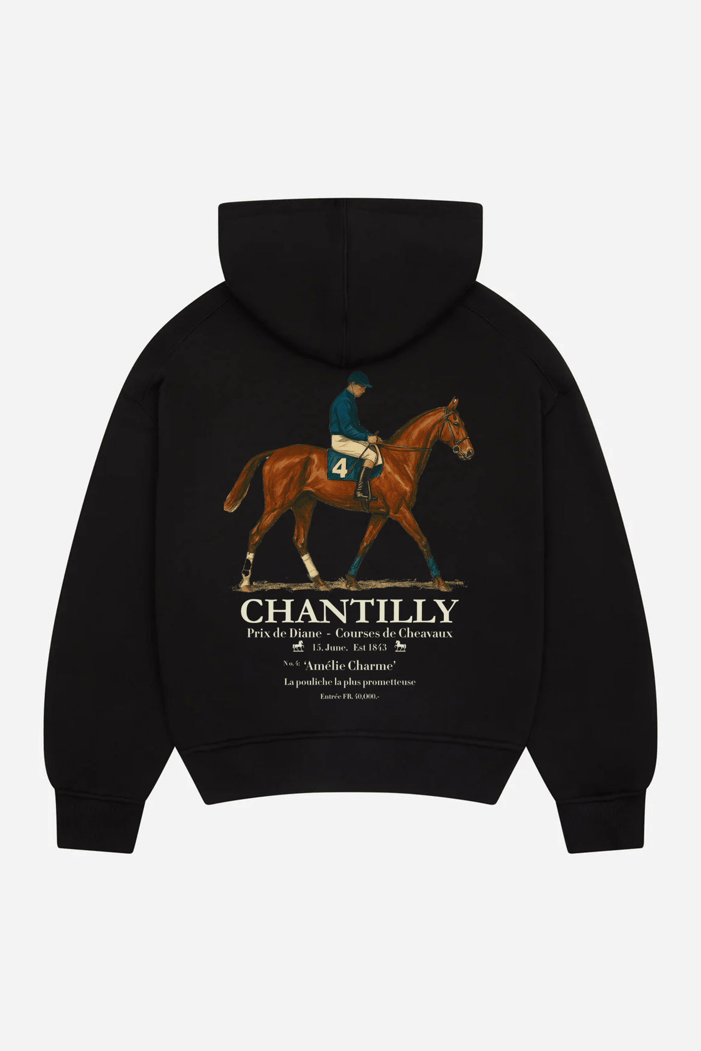 Chantilly Races Hoodie - Amelie Charme