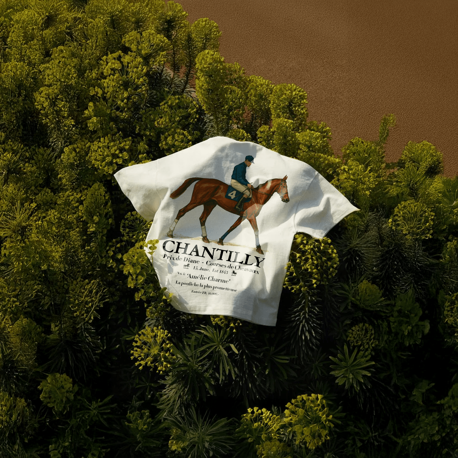 Chantilly Races Tee - Amelie Charme