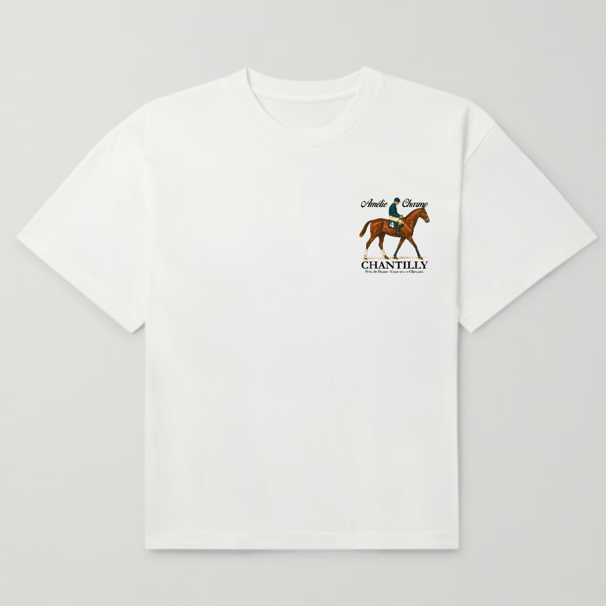Chantilly Races Tee - Amelie Charme