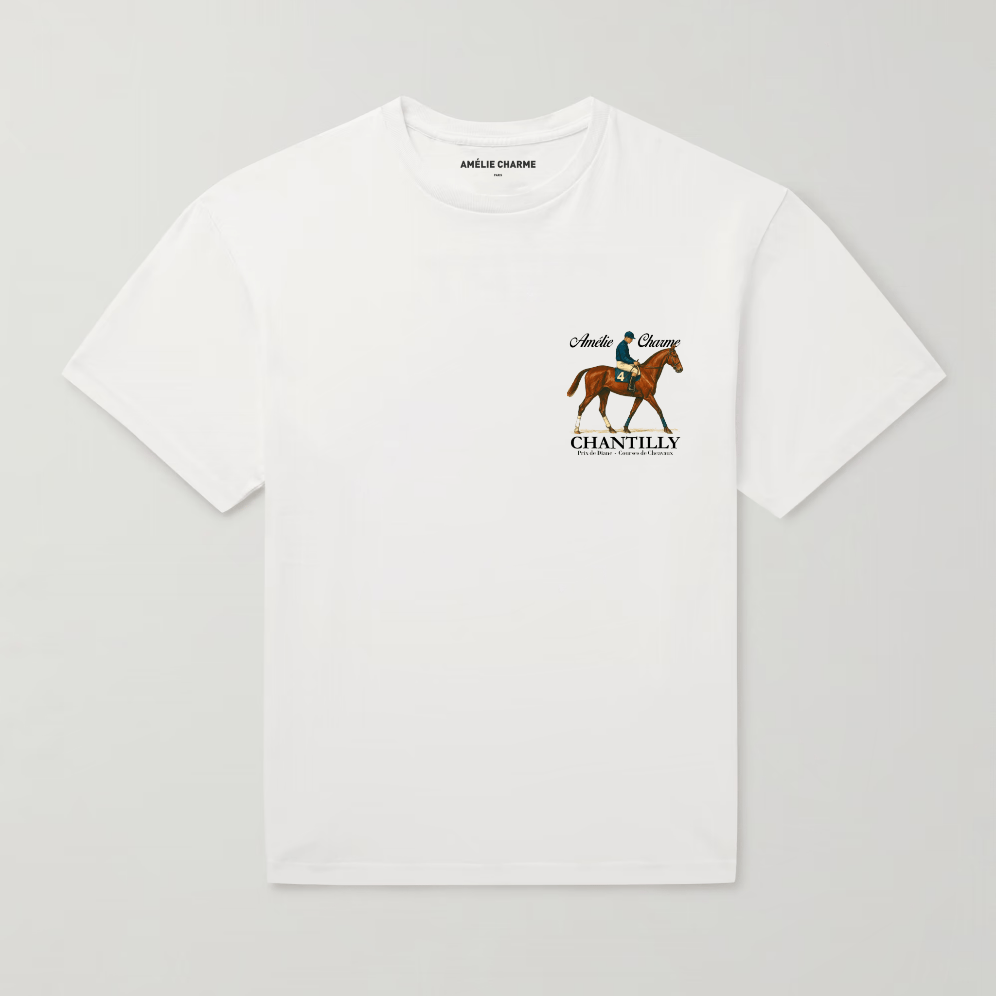 Chantilly Races Tee - Amelie Charme