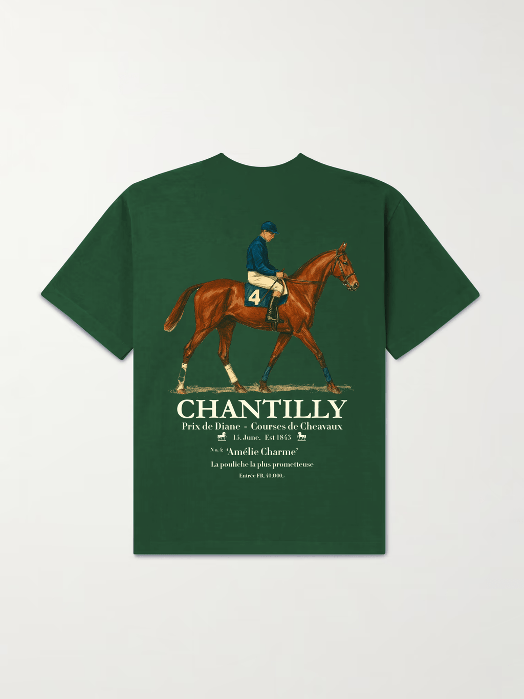 Chantilly Races Tee - Amelie Charme