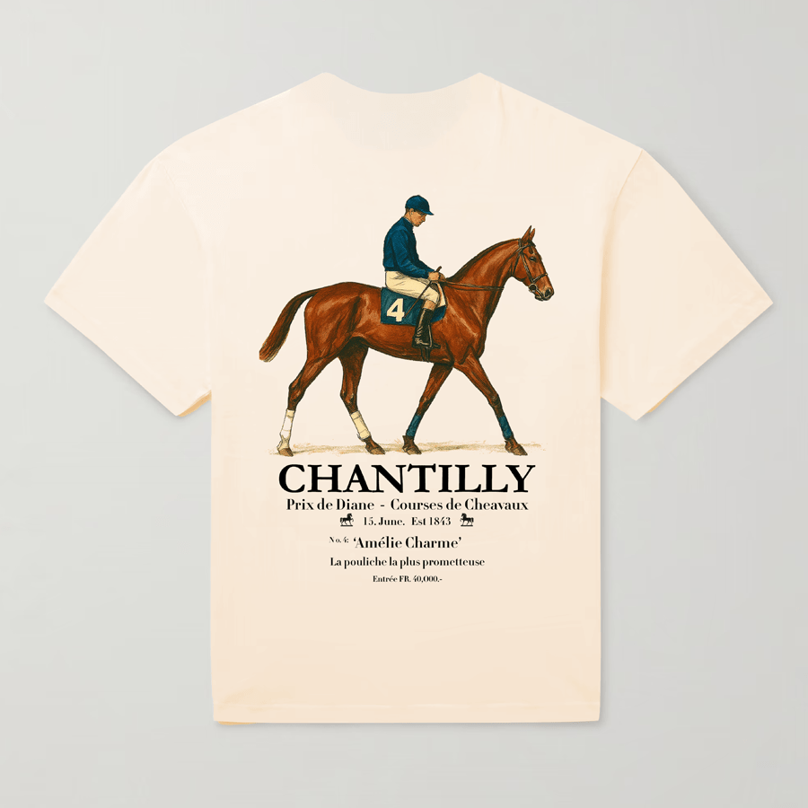 Chantilly Races Tee - Amelie Charme