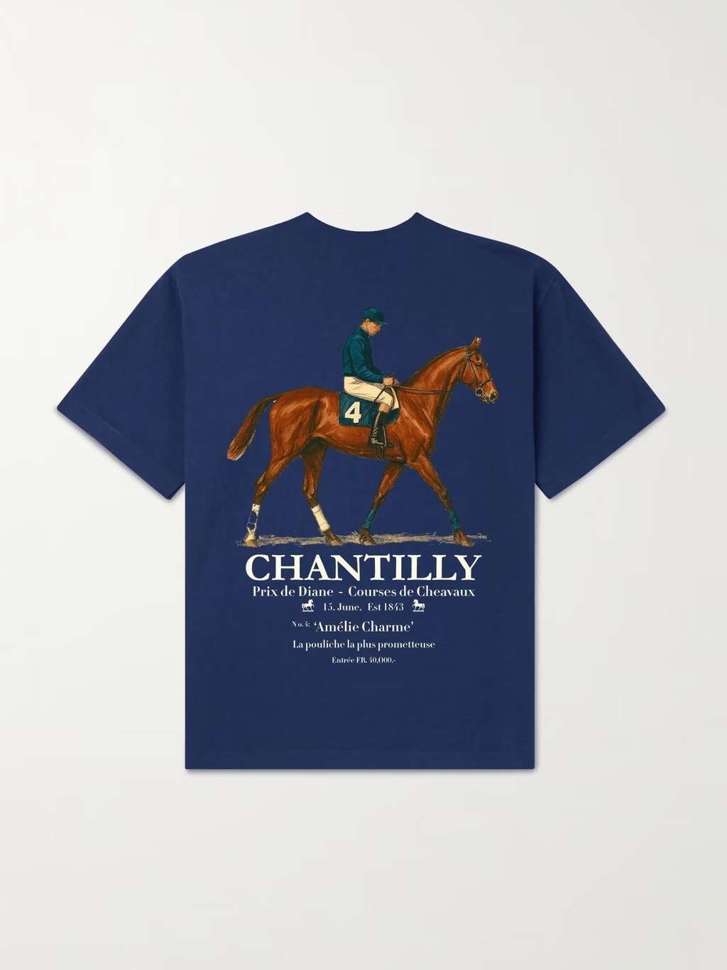 Chantilly Races Tee - Amelie Charme