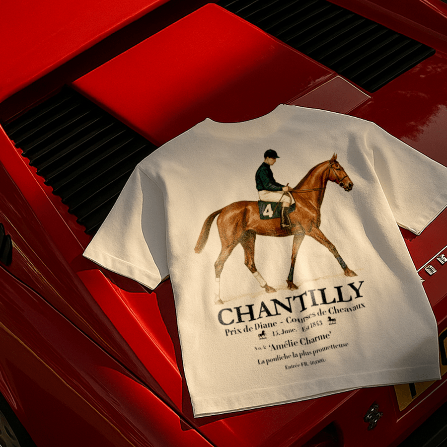 Chantilly Races Tee - Amelie Charme