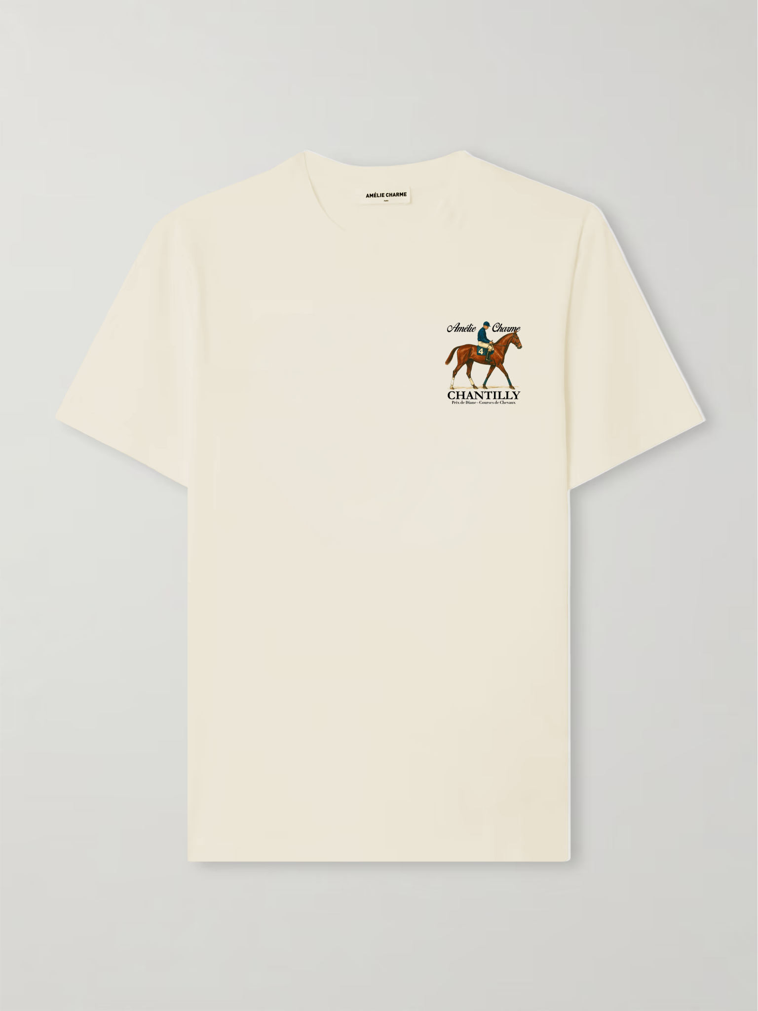 Chantilly Races Women's Tee - Amelie Charme