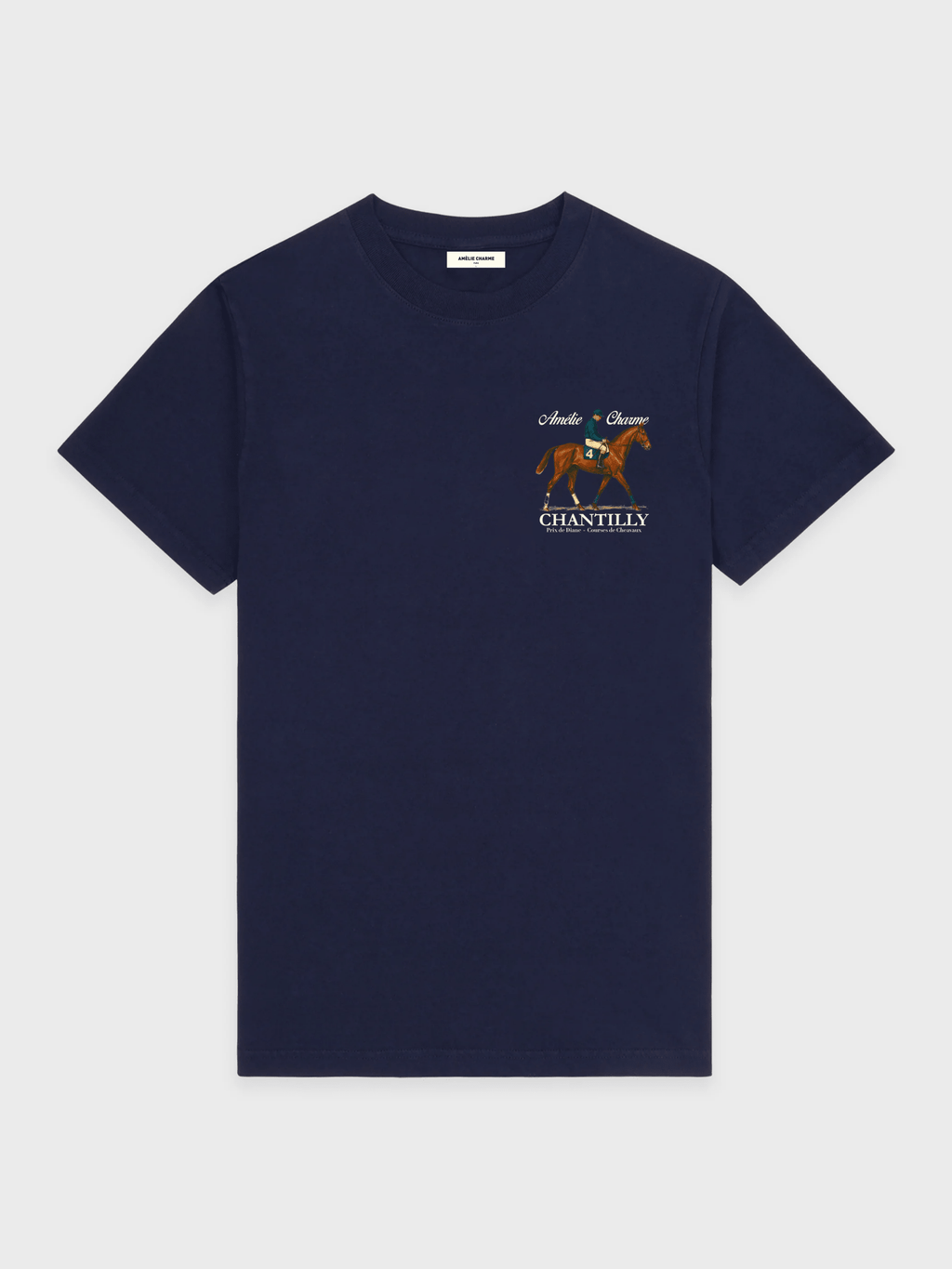 Chantilly Races Women's Tee - Amelie Charme