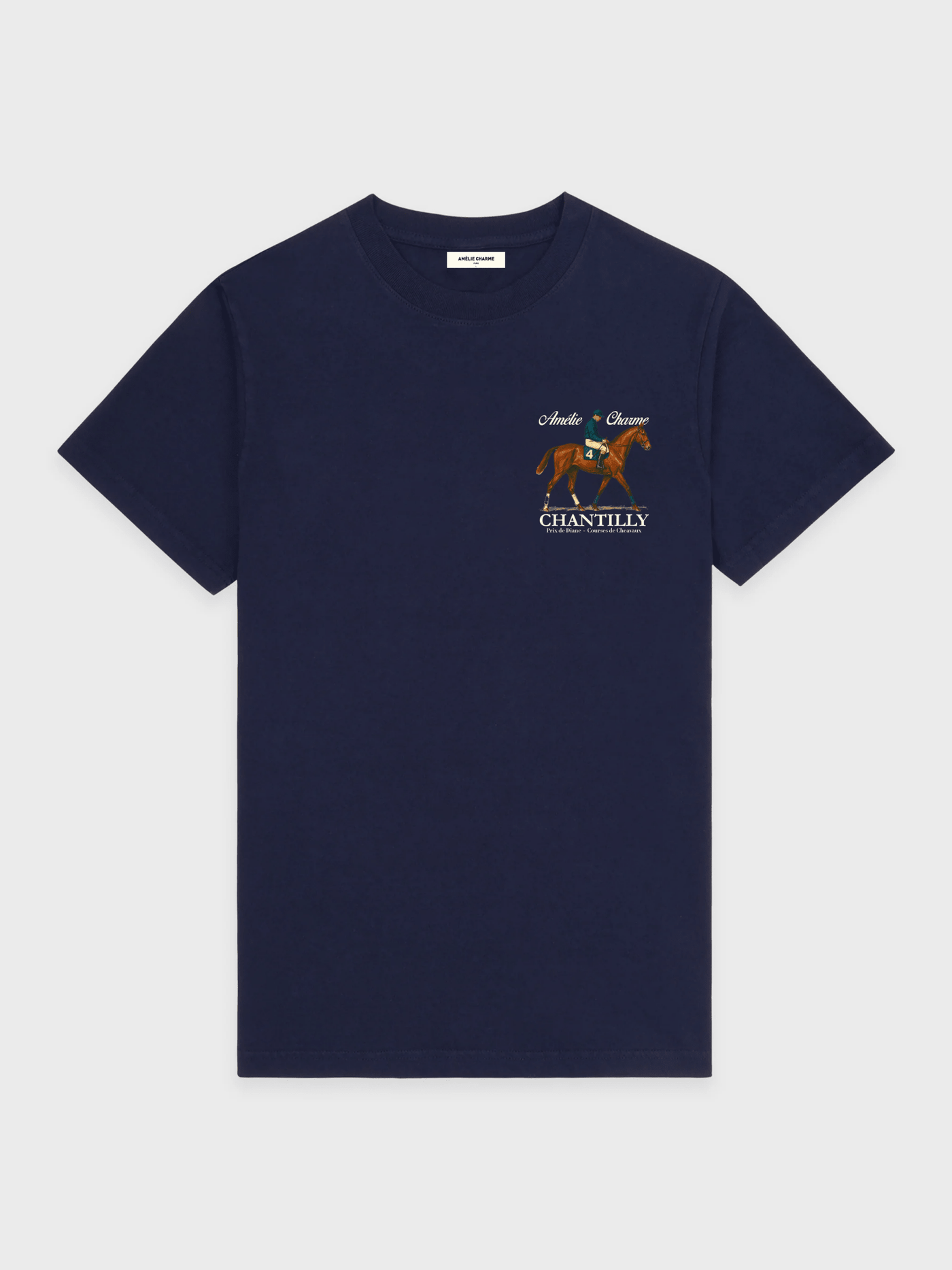 Chantilly Races Women's Tee - Amelie Charme