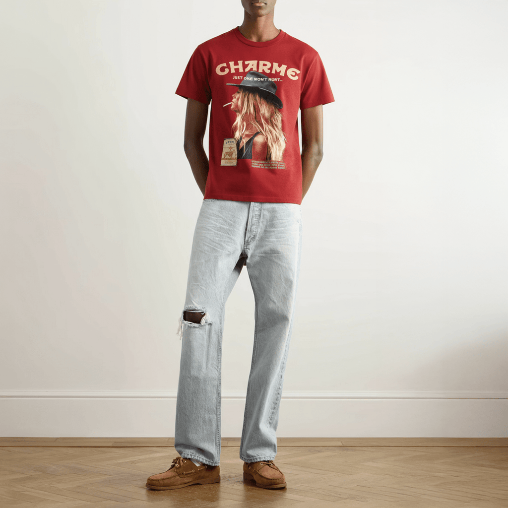 Charme Blues Vintage Ad T-shirt - Amelie Charme