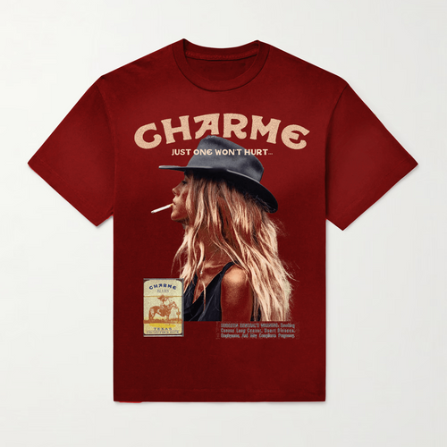Charme Blues Vintage Ad T-shirt - Amelie Charme