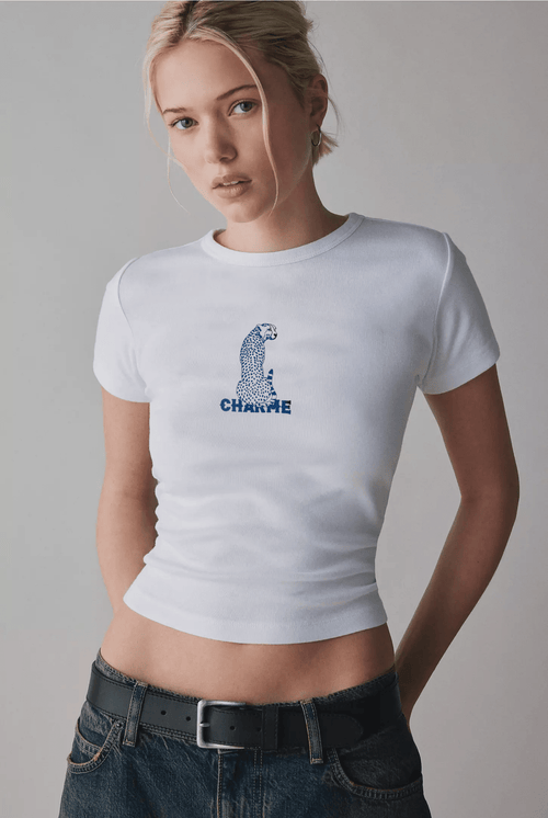 Charme Cheetah Baby Tee - Amelie Charme