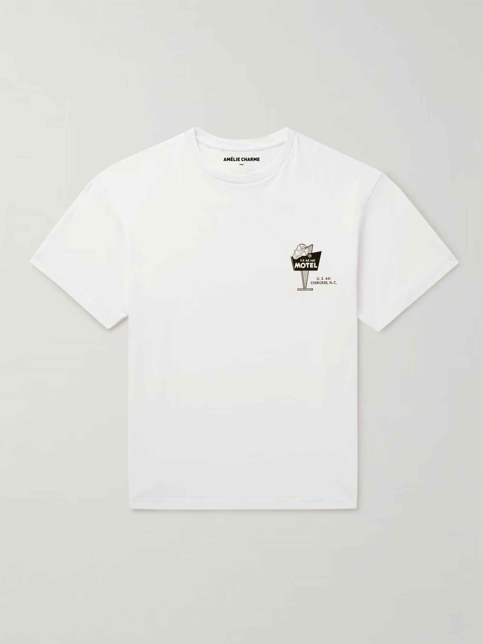 Charme Motel Matches T-shirt White - Amelie Charme