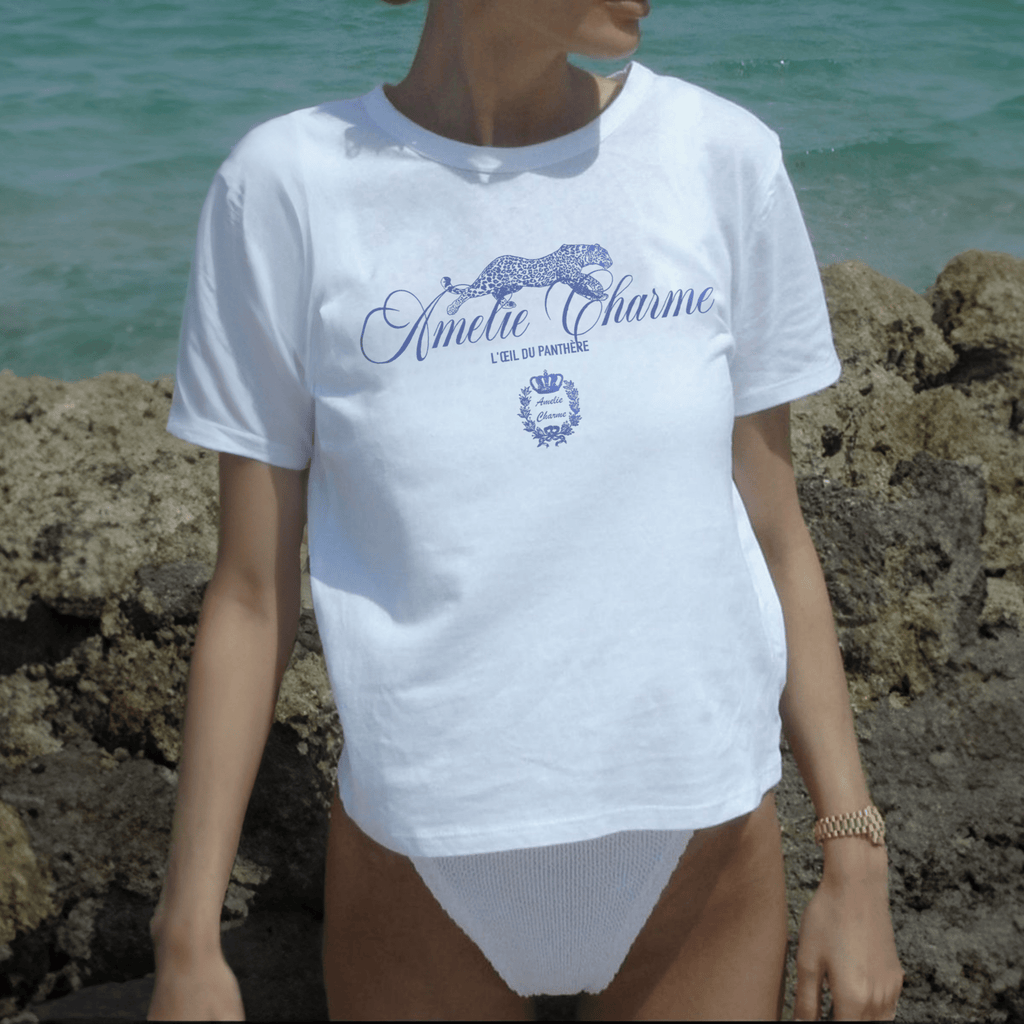 Charme Panthère Baby Tee - Amelie Charme