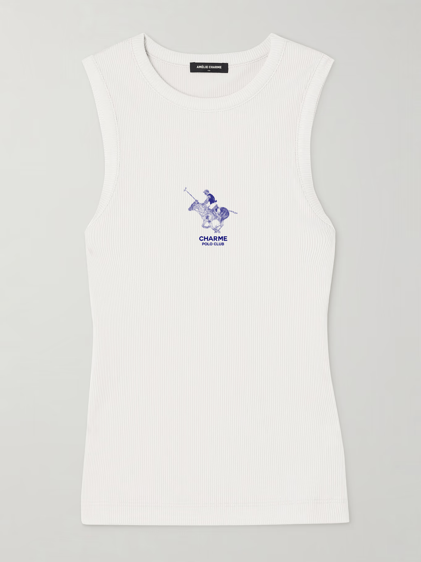 Charme Polo Fitted Tank - Amelie Charme