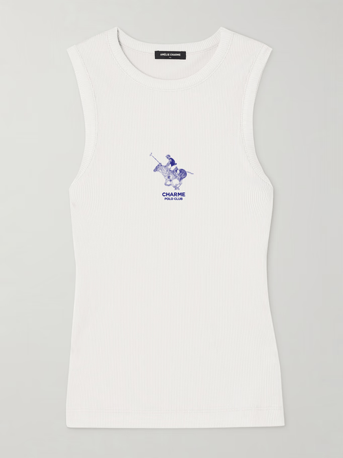 Charme Polo Fitted Tank - Amelie Charme