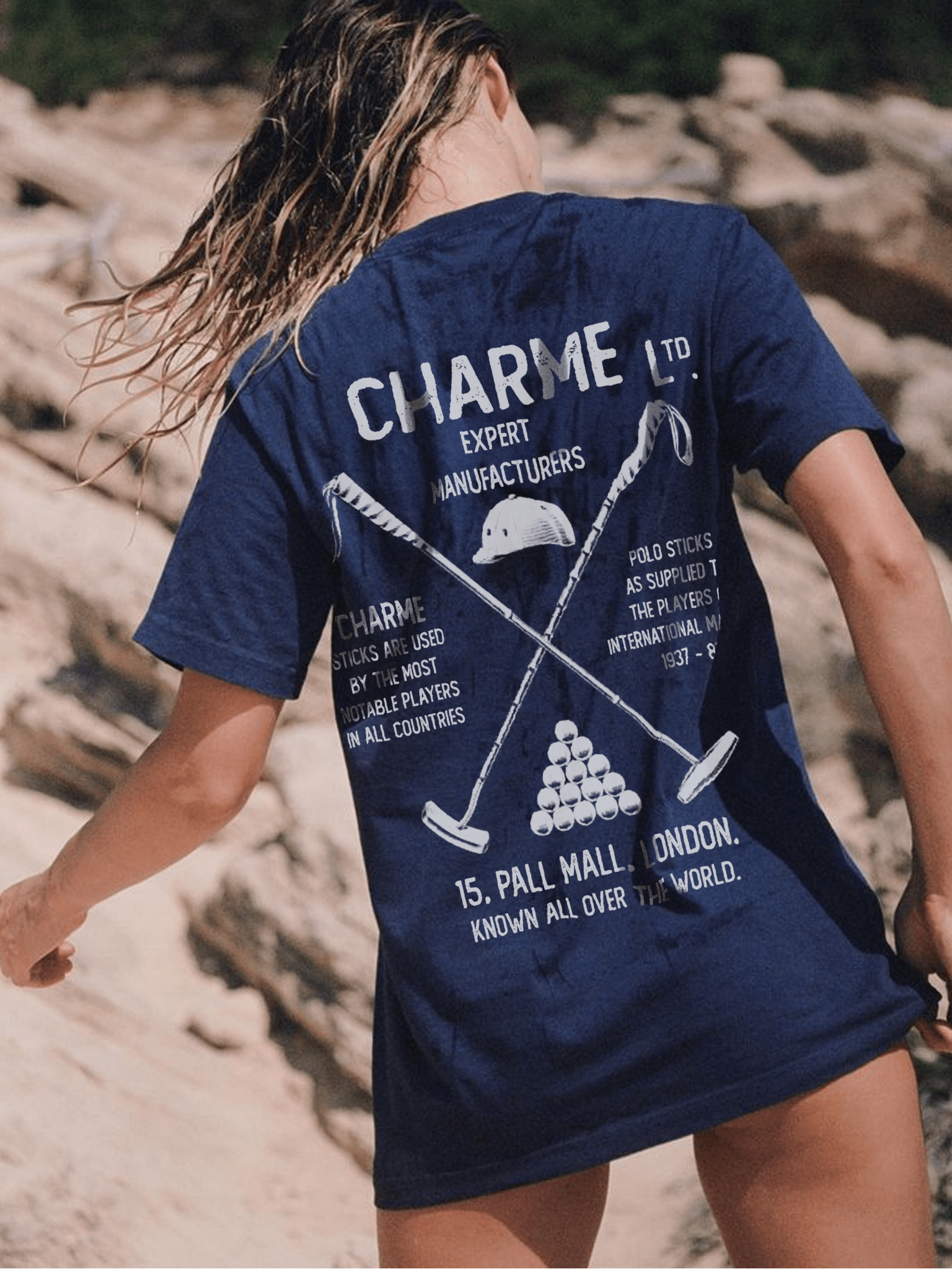 Charme Polo Supply Tee - Amelie Charme