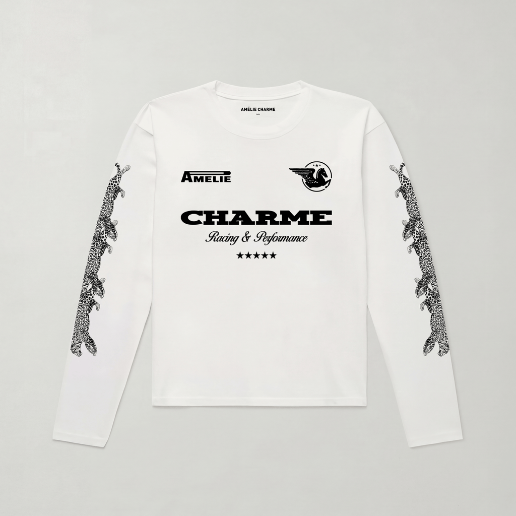 Charme Racing Long Sleeve Tee - Amelie Charme