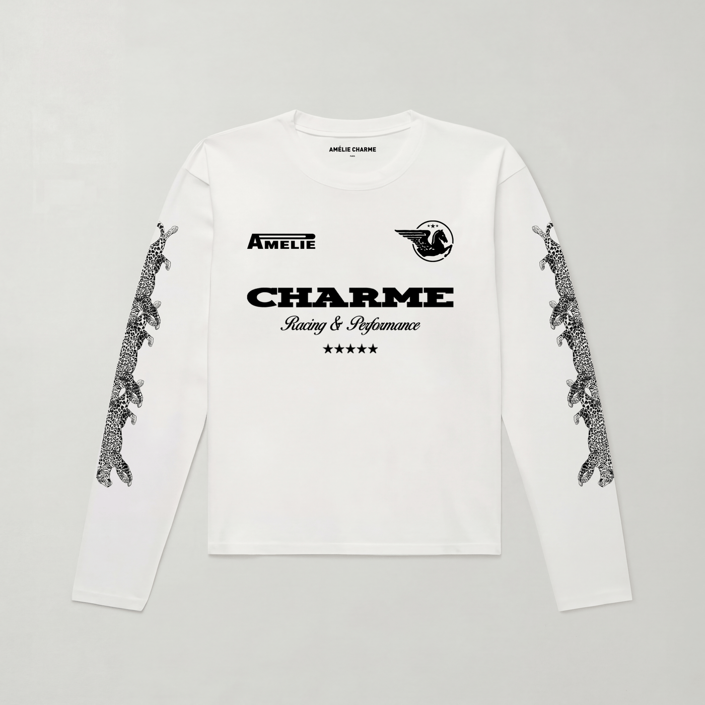 Charme Racing Long Sleeve Tee - Amelie Charme