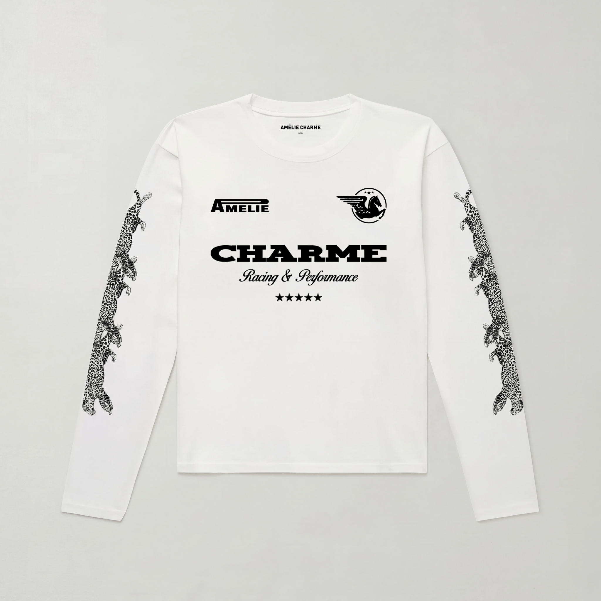 Charme Racing Long Sleeve Tee - Amelie Charme