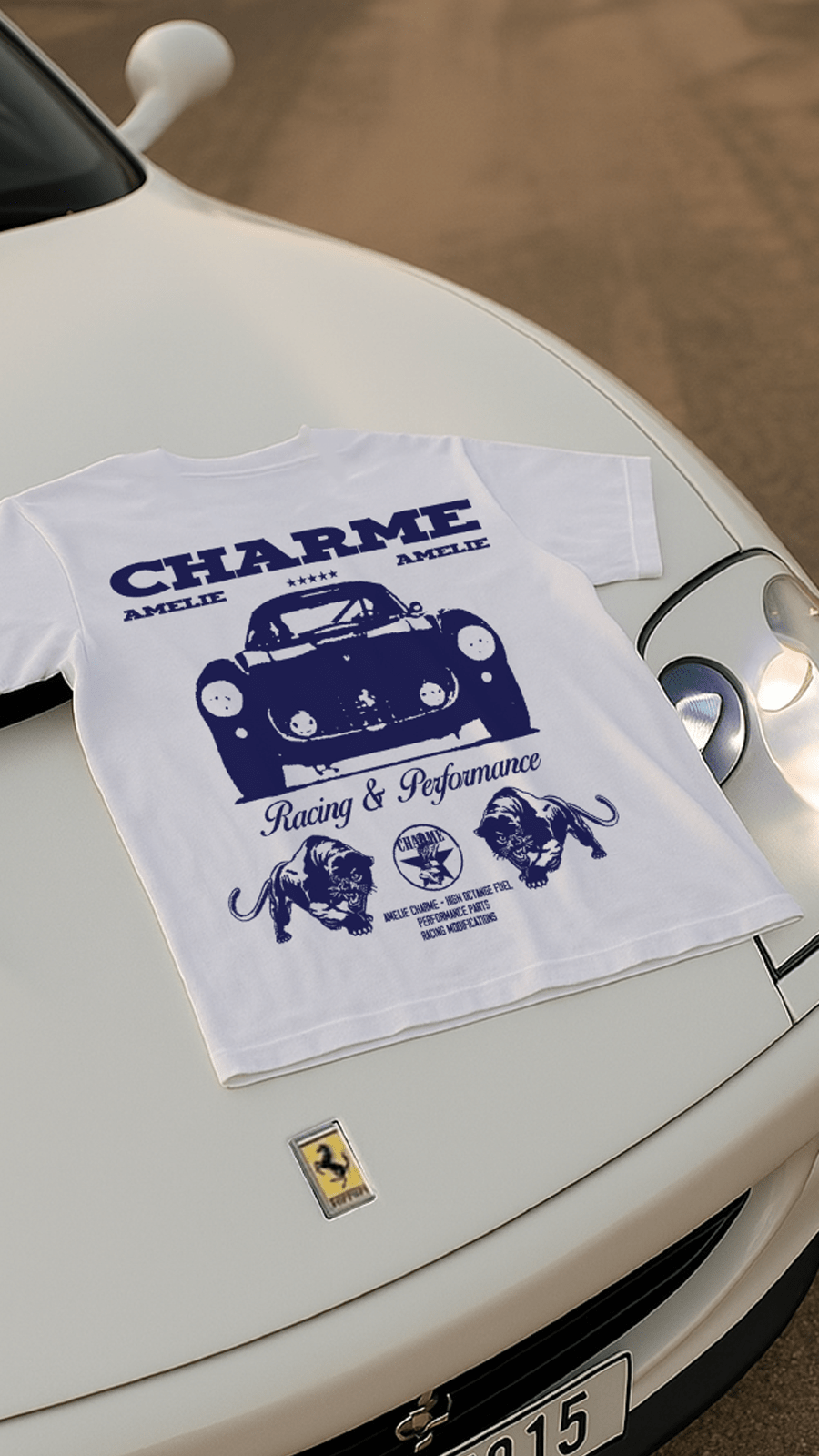 Charme Racing & Performance Tee - Amelie Charme