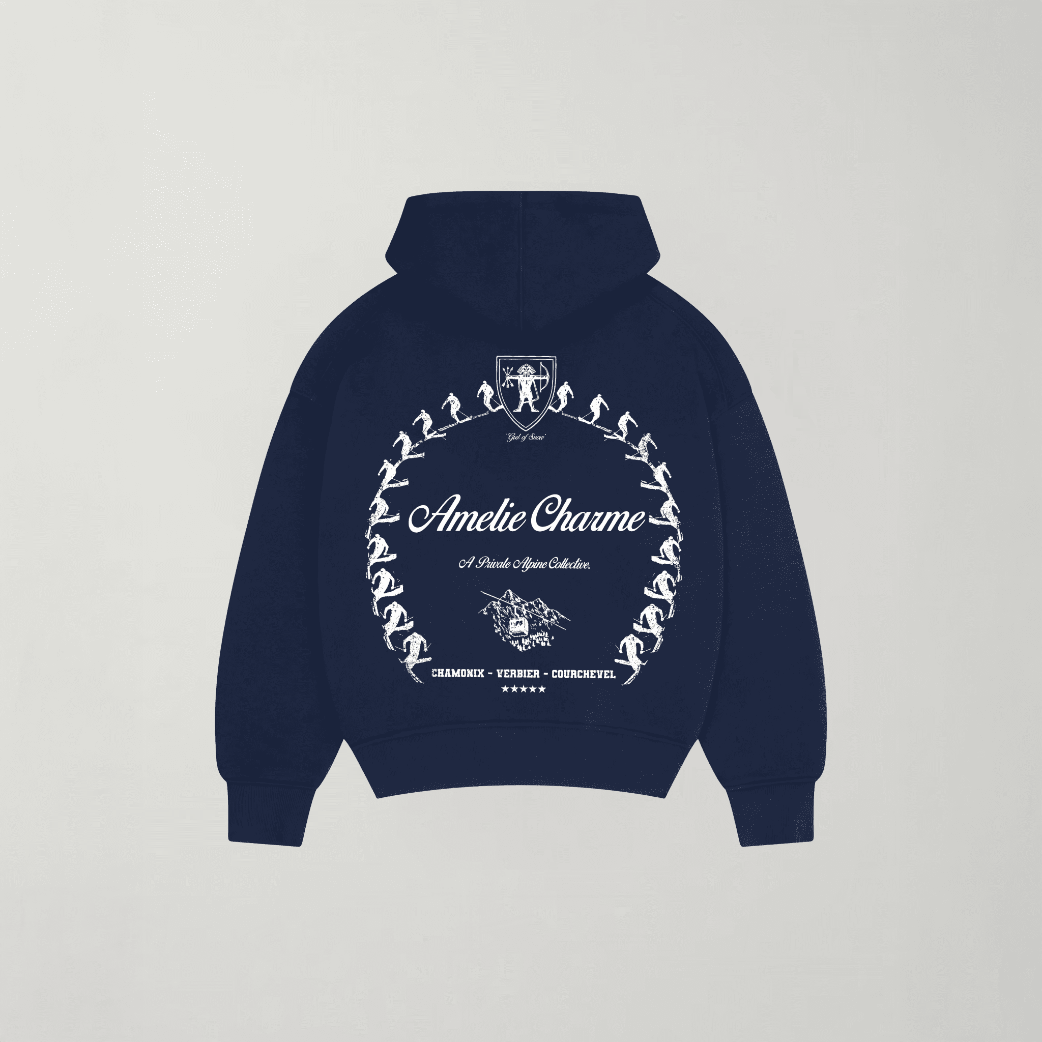 Charme Resort Hoodie Black. - Amelie Charme