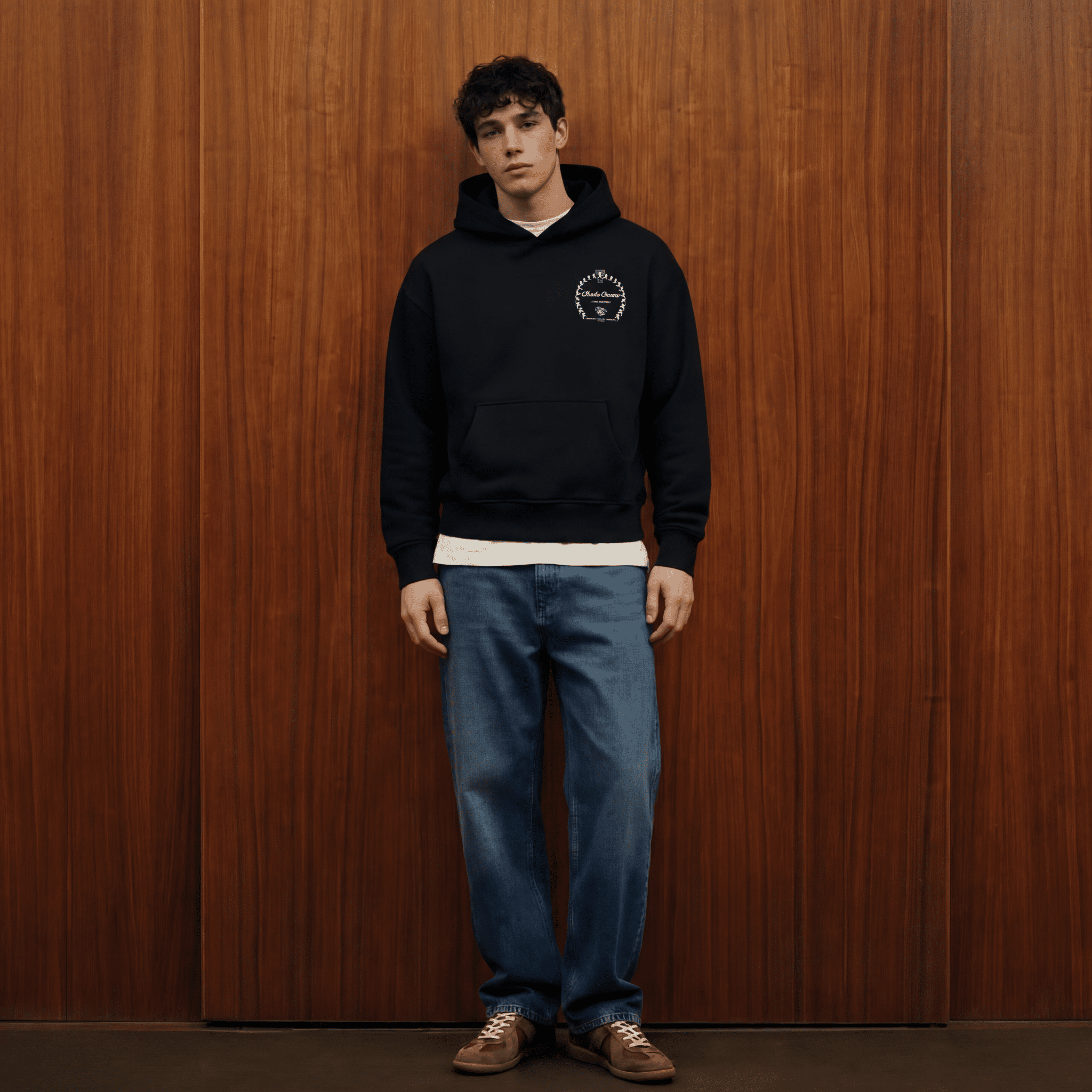 Charme Resort Hoodie Black. - Amelie Charme