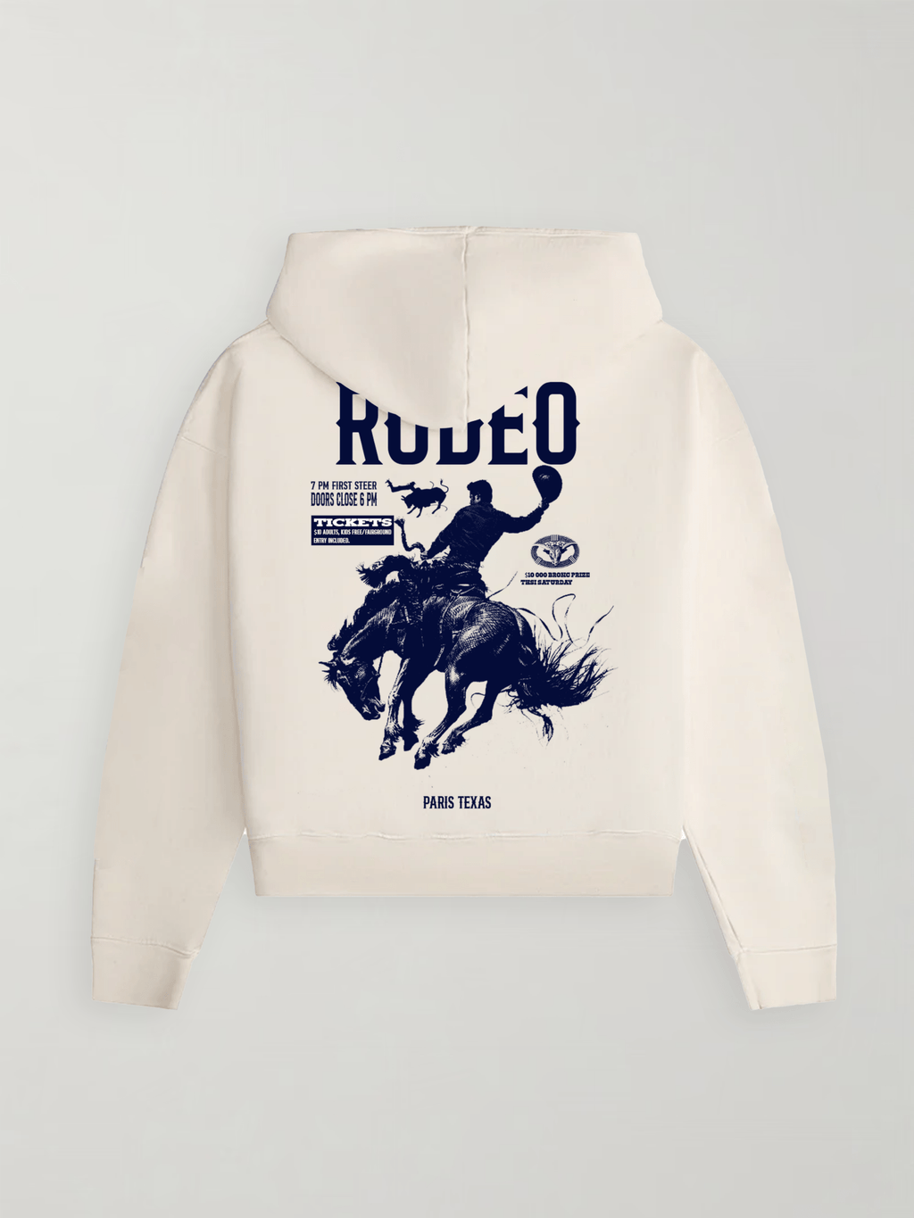 Charme Rodeo Hoodie Creme - Amelie Charme