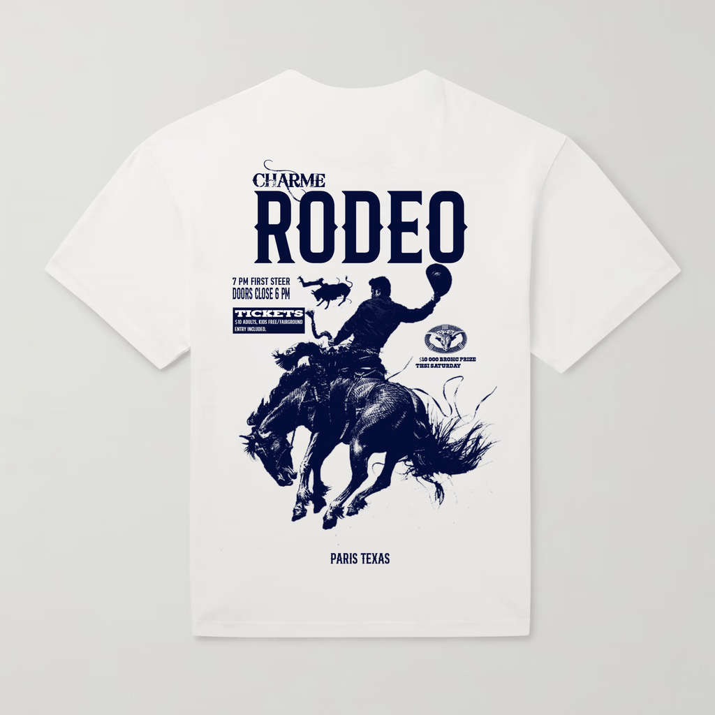 Charme Rodeo Tee White - Amelie Charme
