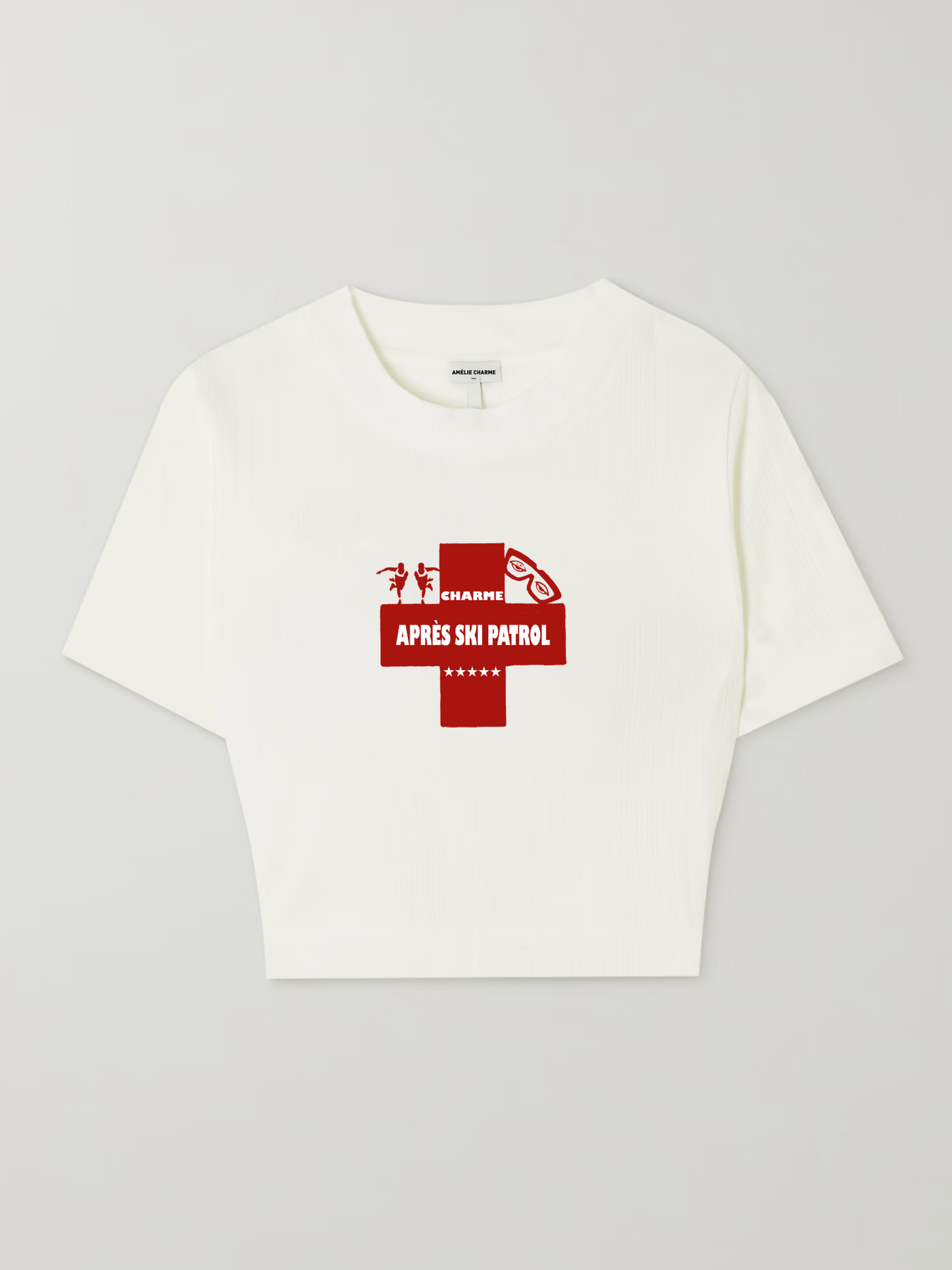 Charme Ski Patrol Baby Tee - Amelie Charme