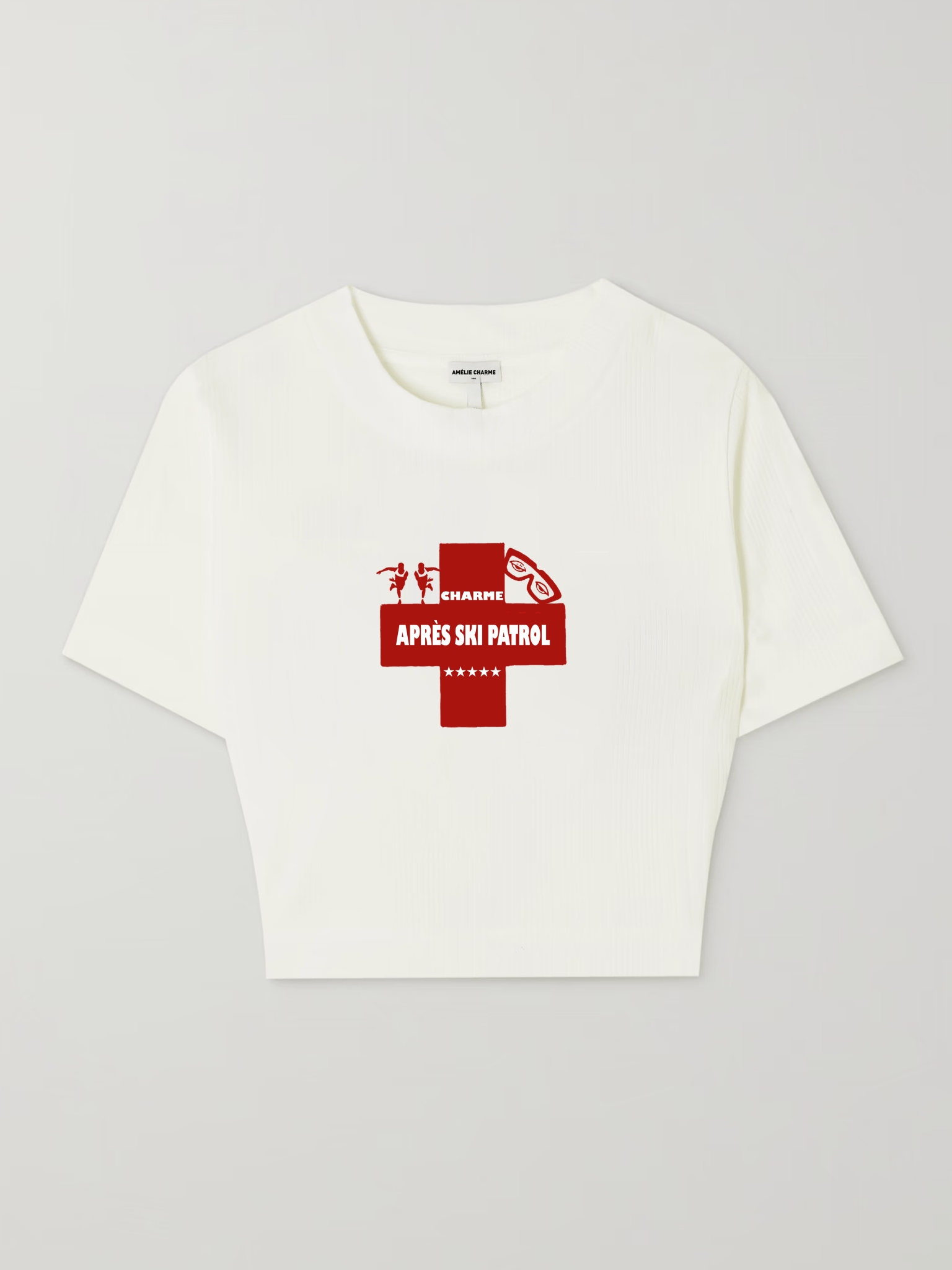 Charme Ski Patrol Baby Tee - Amelie Charme